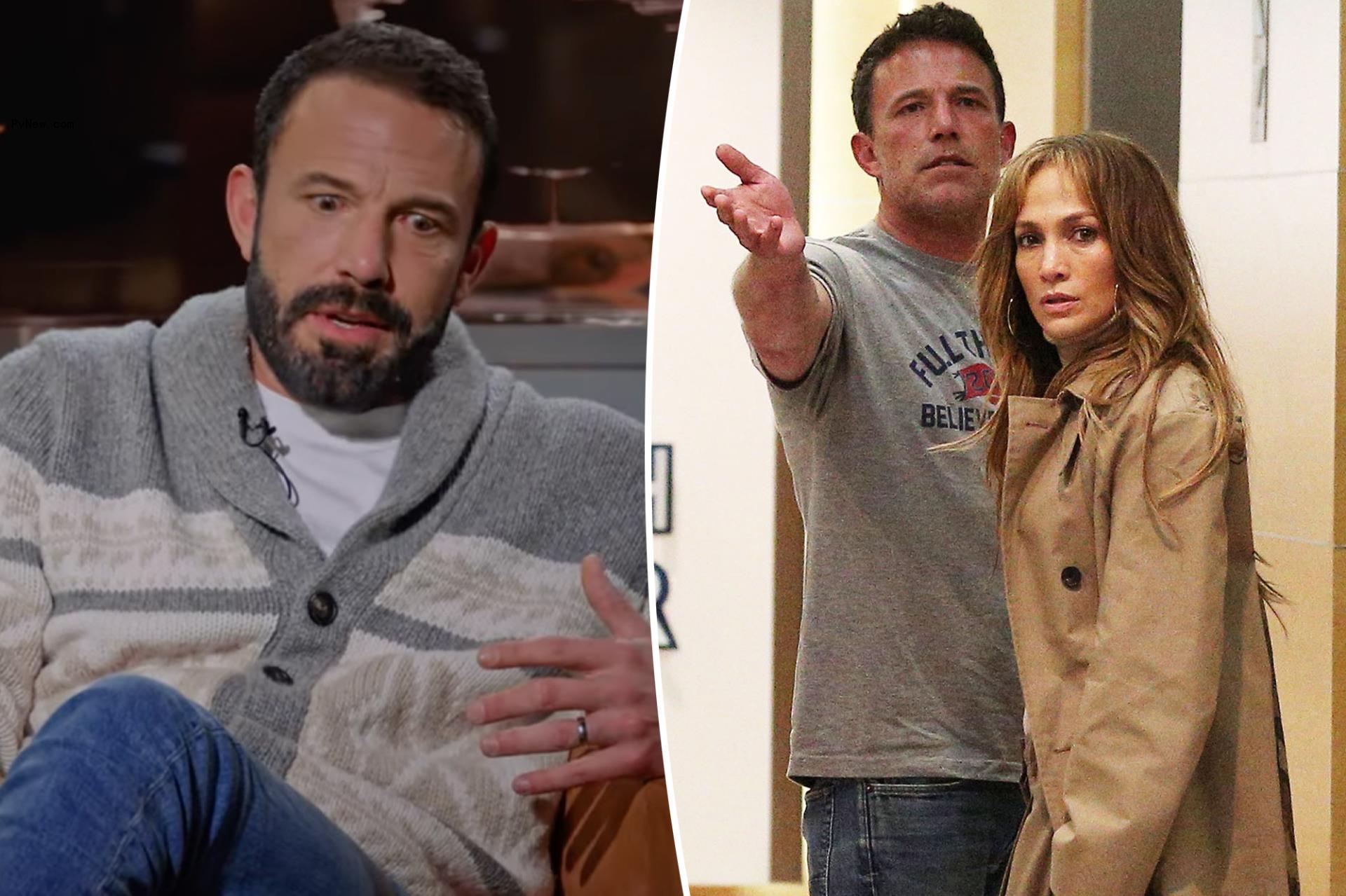 Ben Affleck and Jennifer Lopez