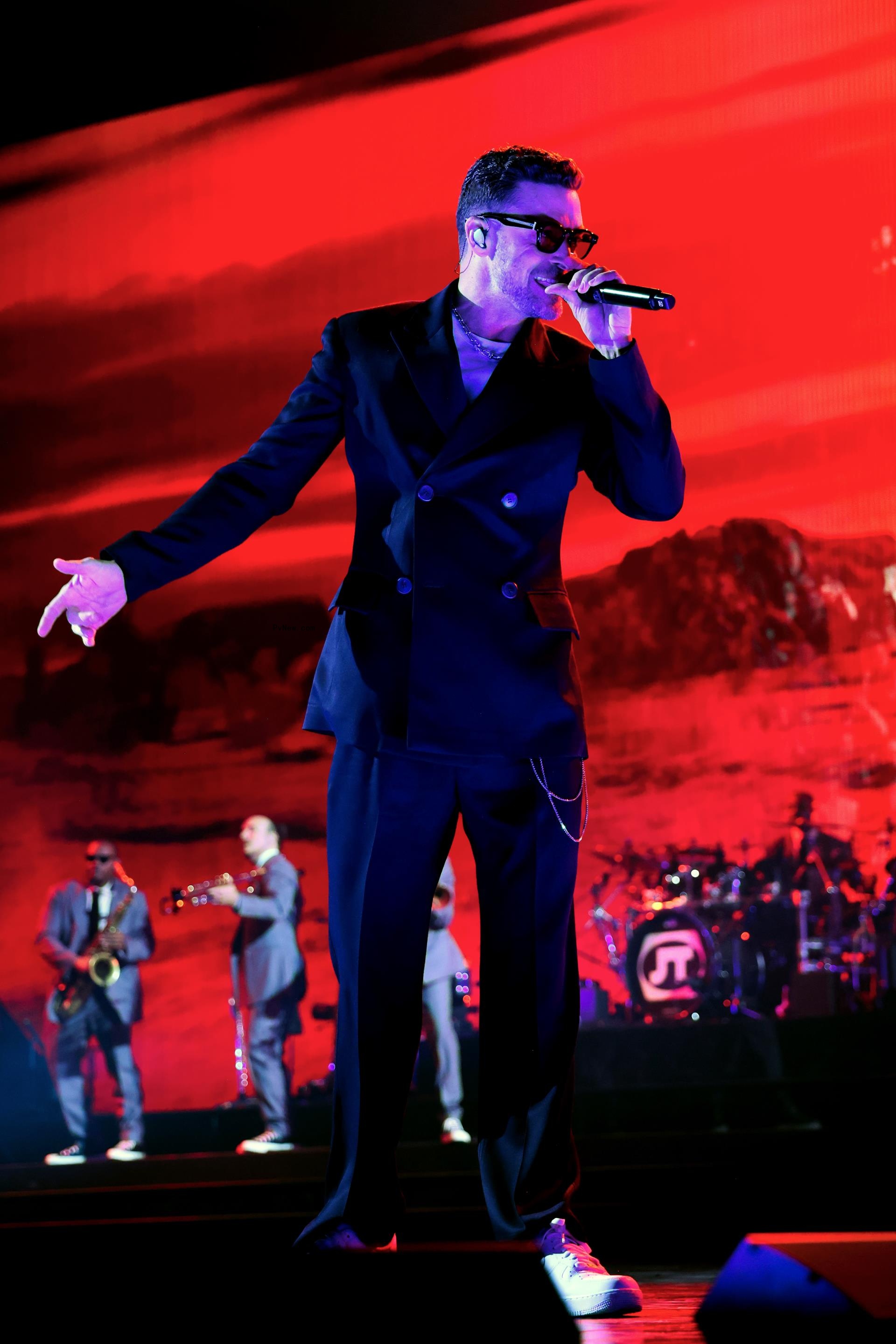 Justin Timberlake performing
