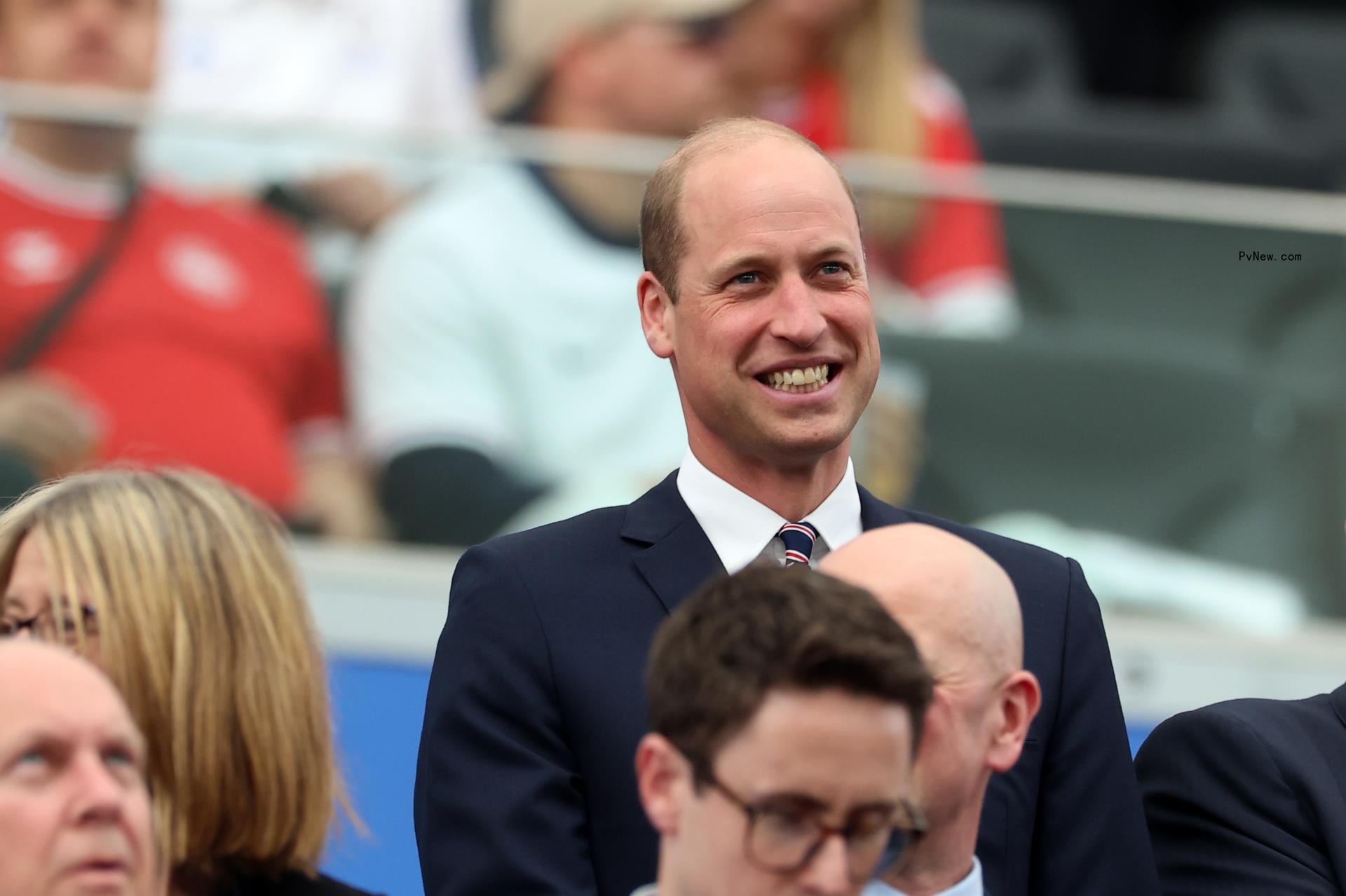 Prince William smiling