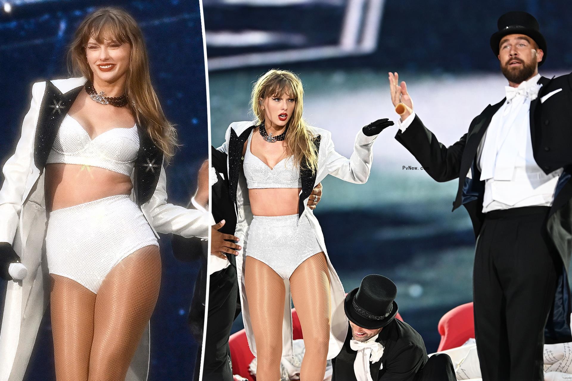 Taylor Swift and Travis Kelce