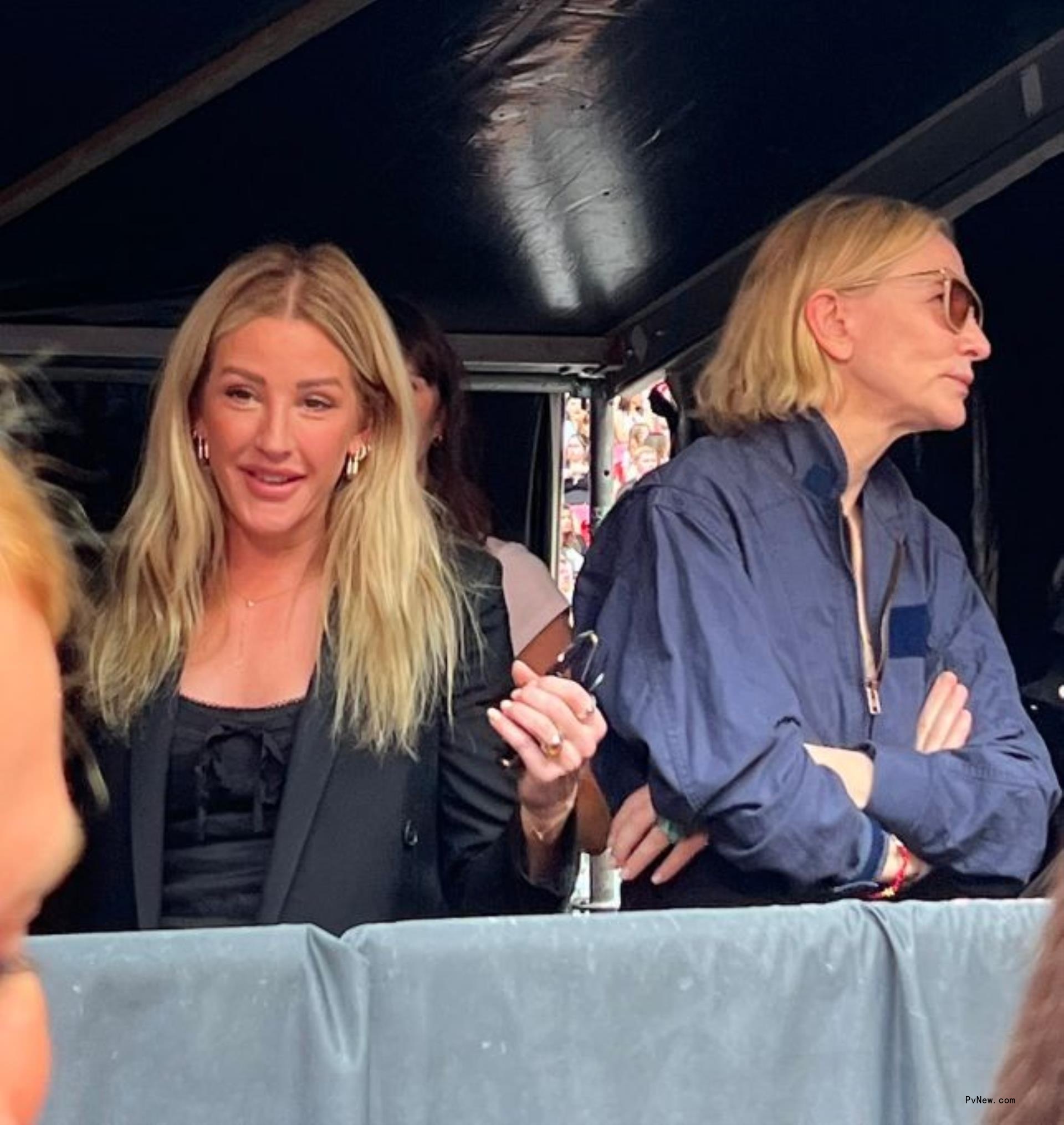 Ellie Goulding, Cate Blanchett and Jon Bon Jovi attend Taylor Swift's Eras Tour in Lo<i></i>ndon
