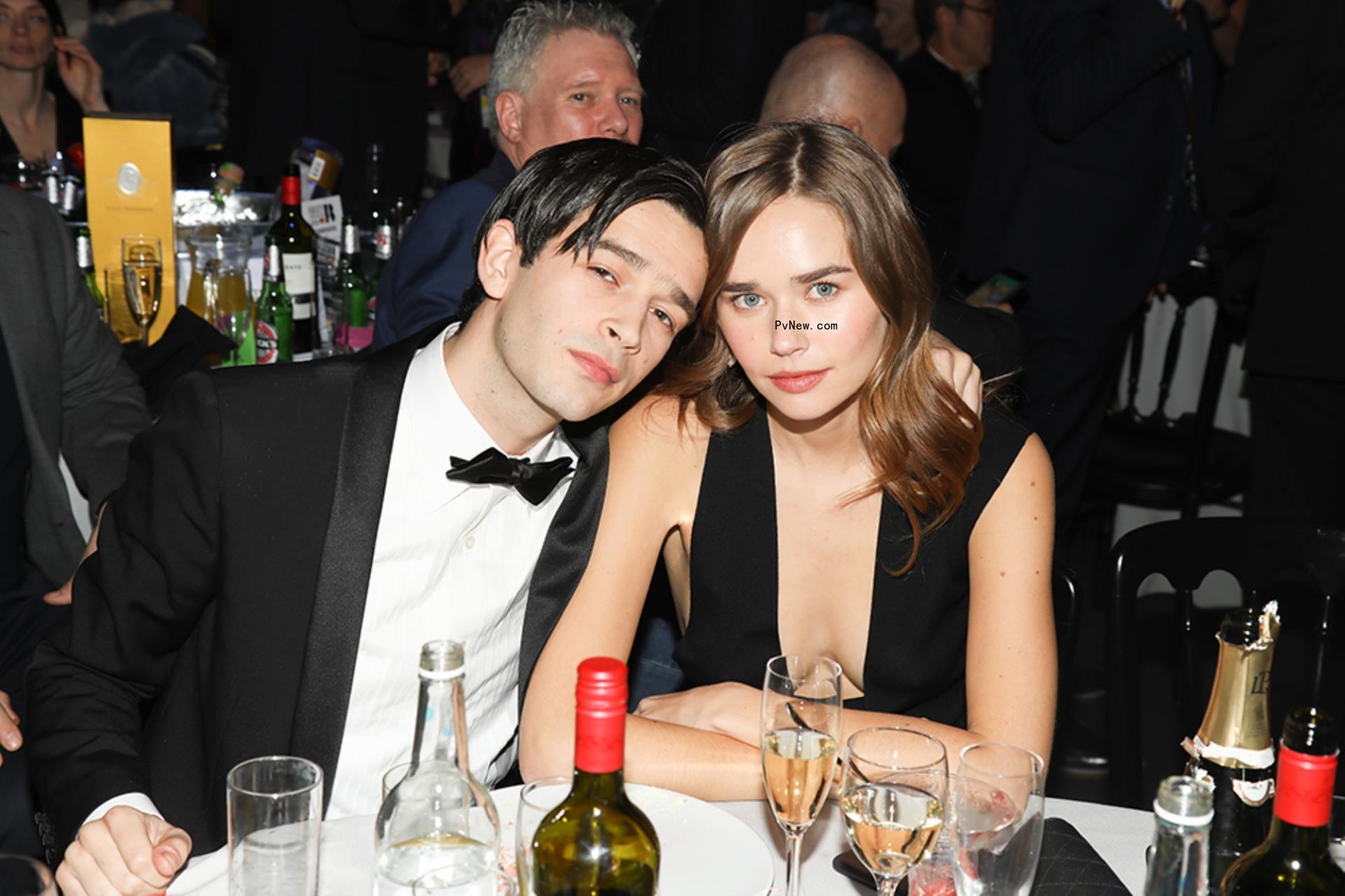 Matty Healy and Gabriella Brooks