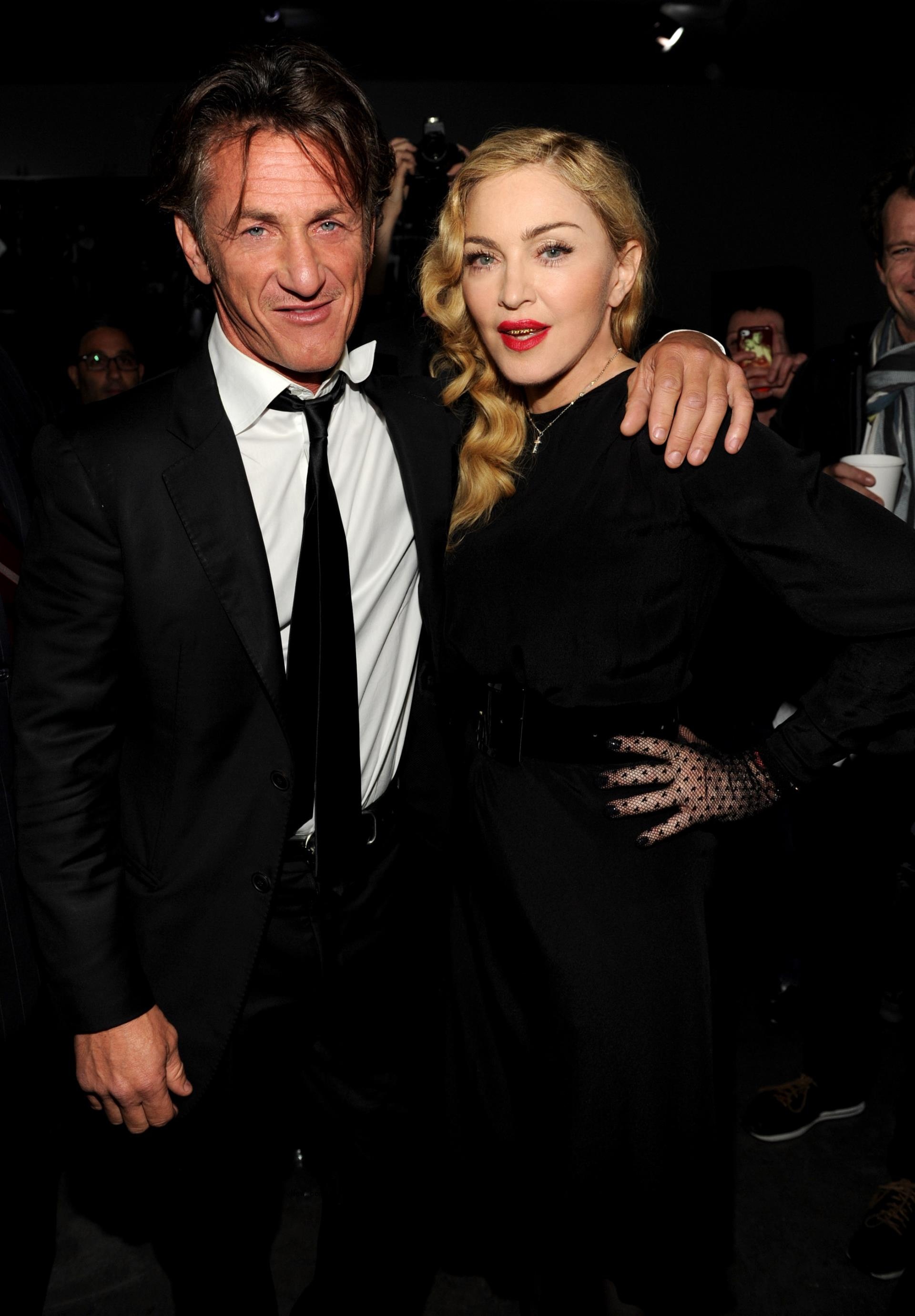 Sean Penn and Madonna
