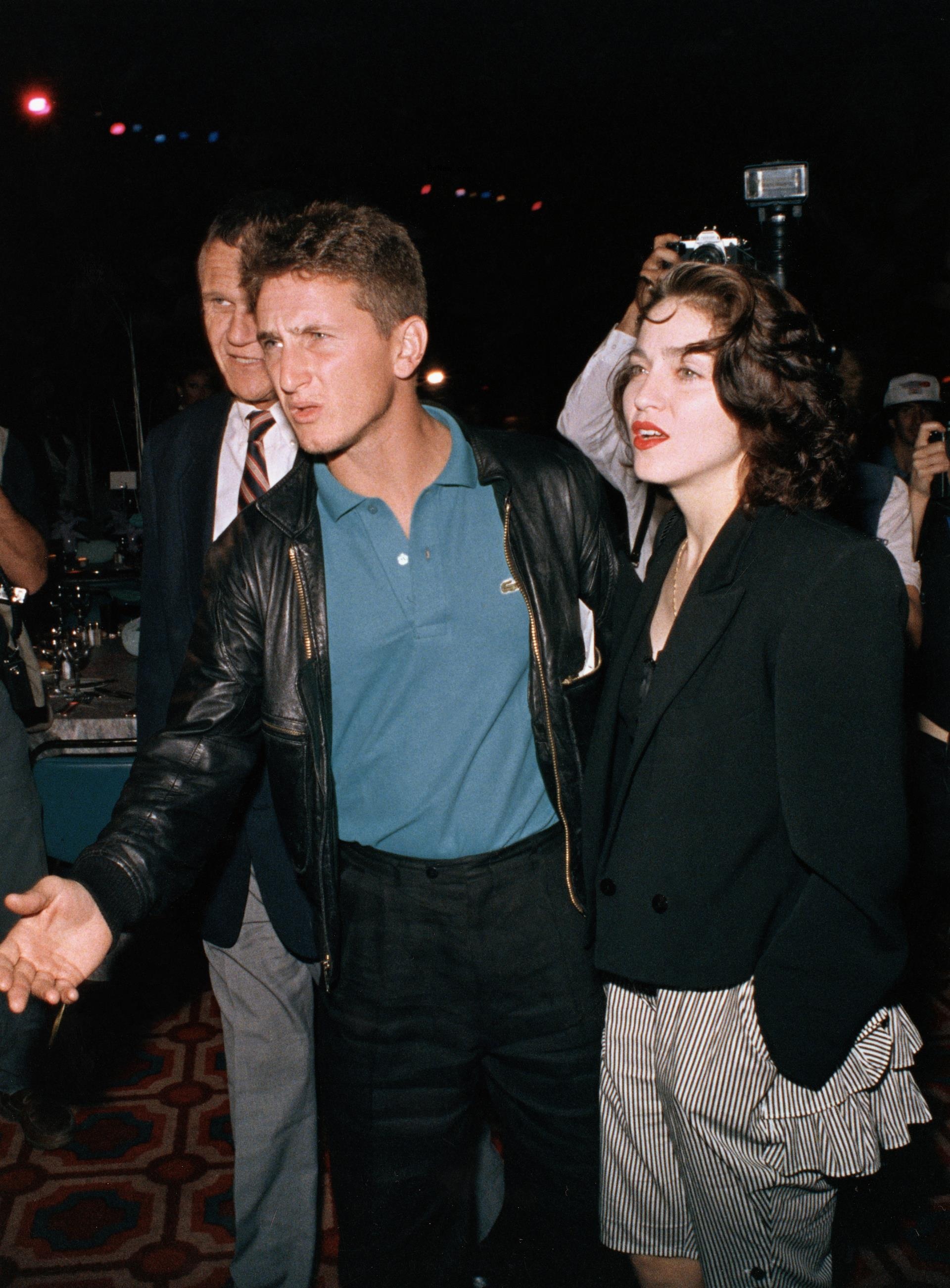 Sean Penn and Madonna
