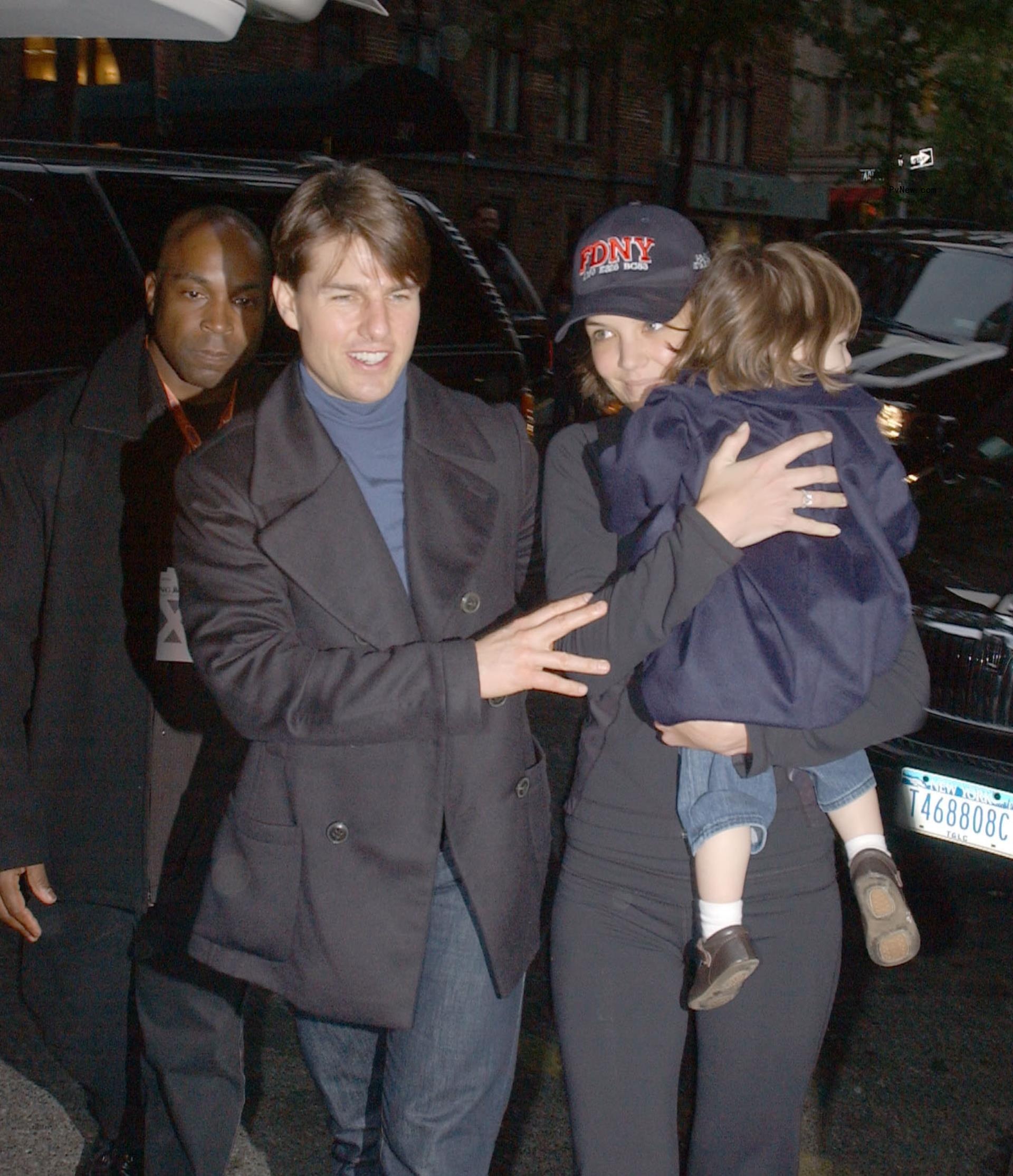 Katie Holmes, Tom Cruise and baby Suri