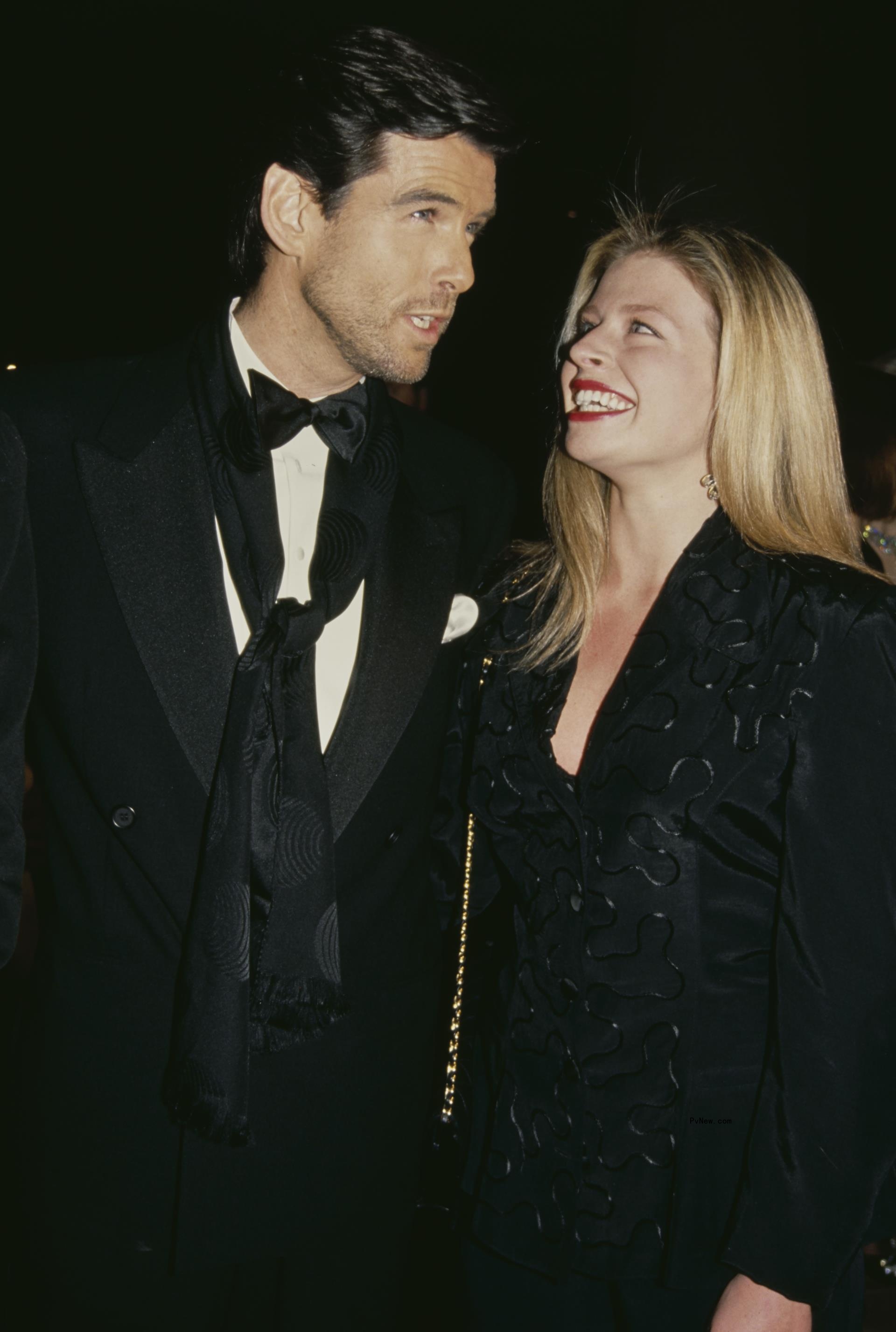 Pierce Brosnan and daughter