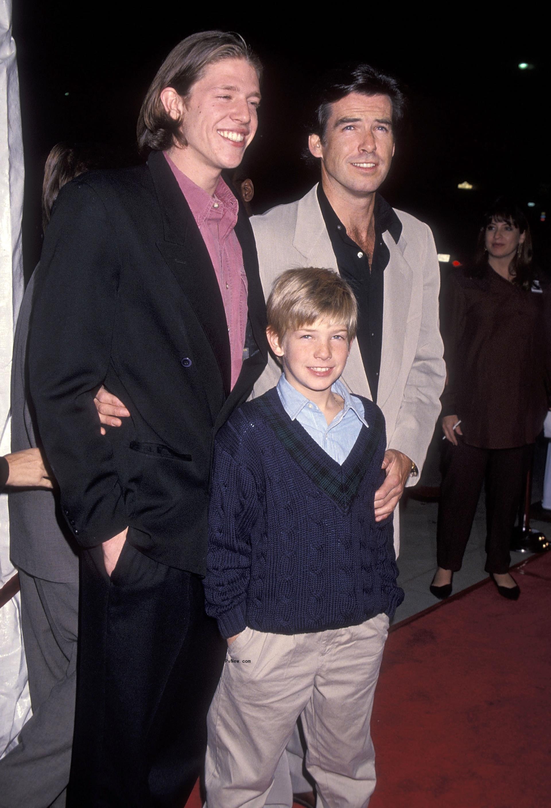 Pierce Brosnan and sons