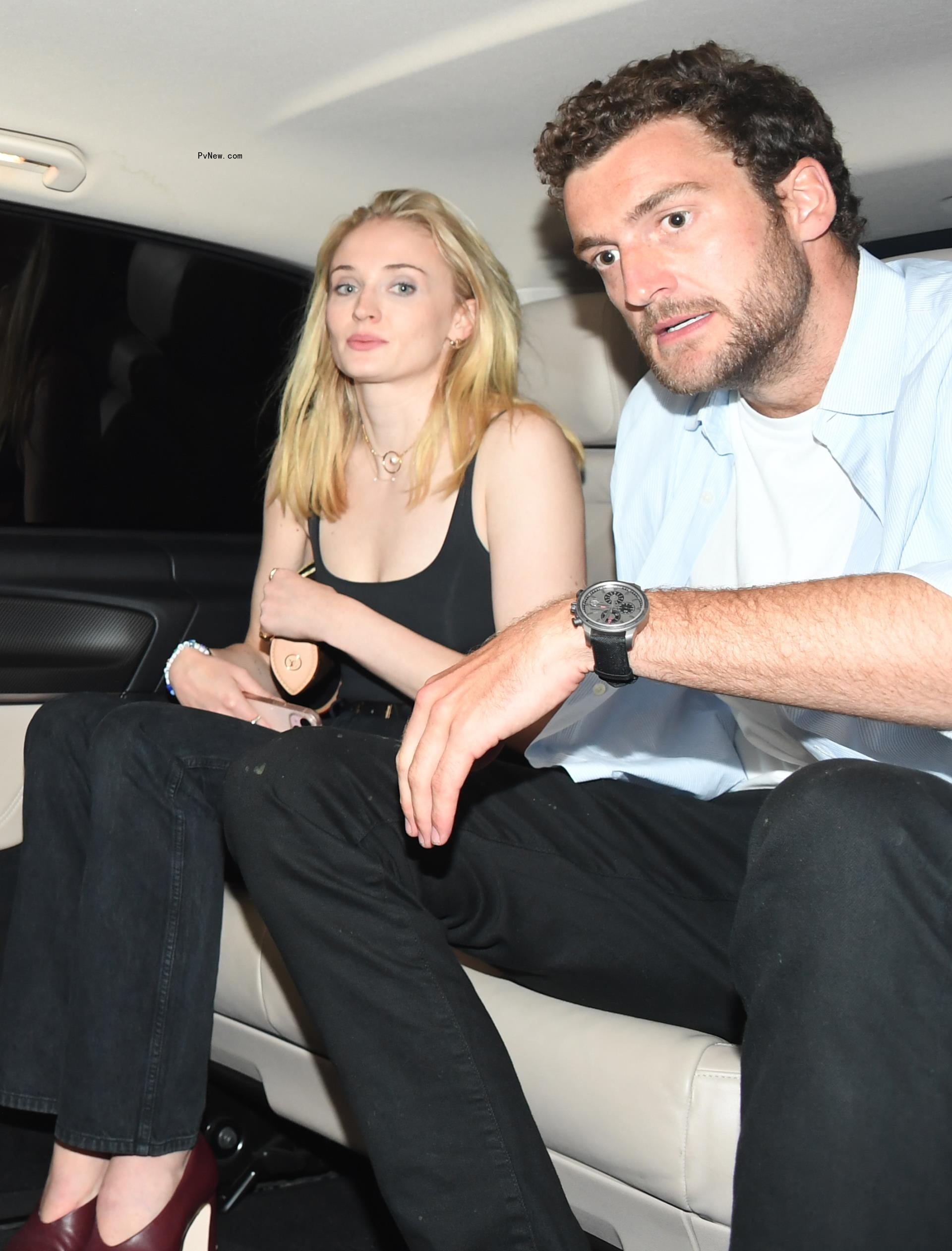 Sophie Turner and Peregrine Pearson