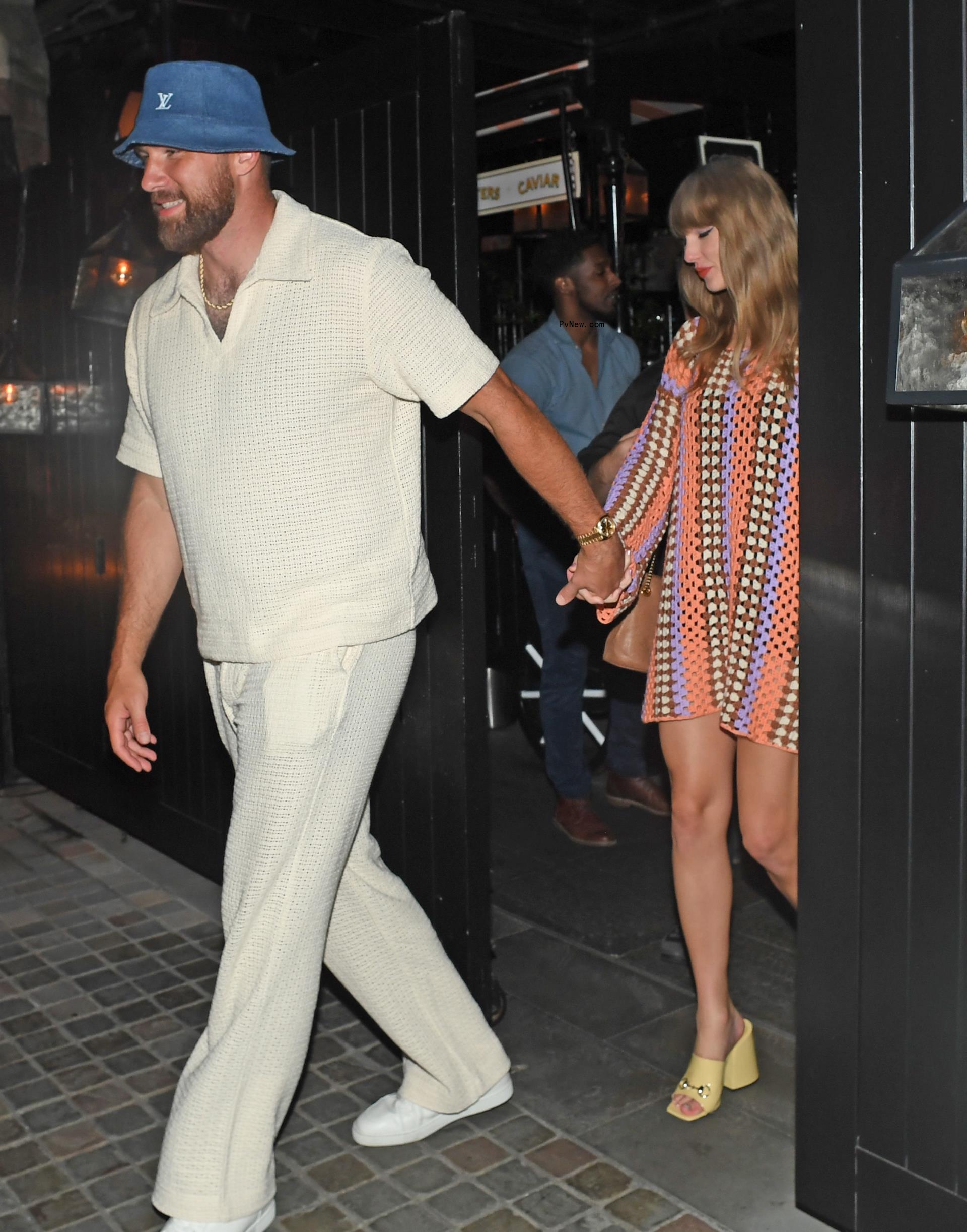 Taylor Swift and Travis Kelce