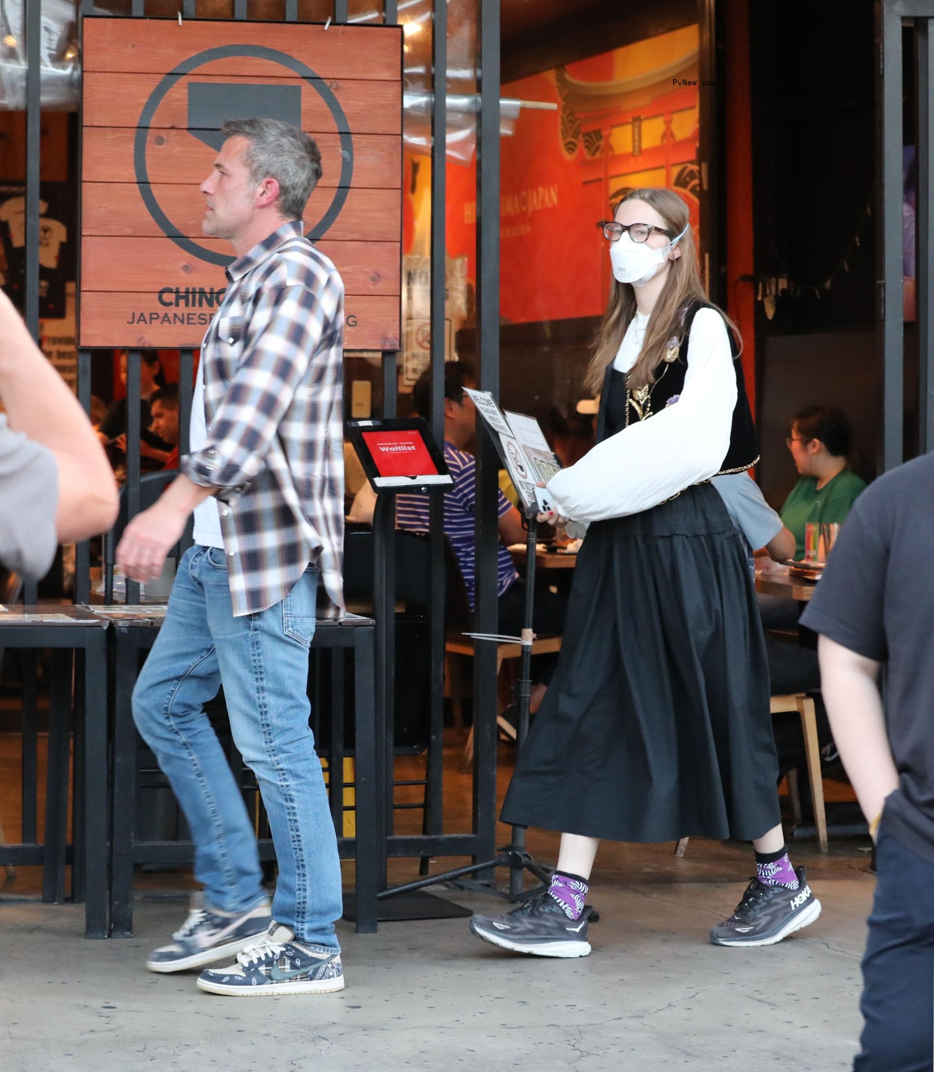 Ben Affleck and daughter Violet