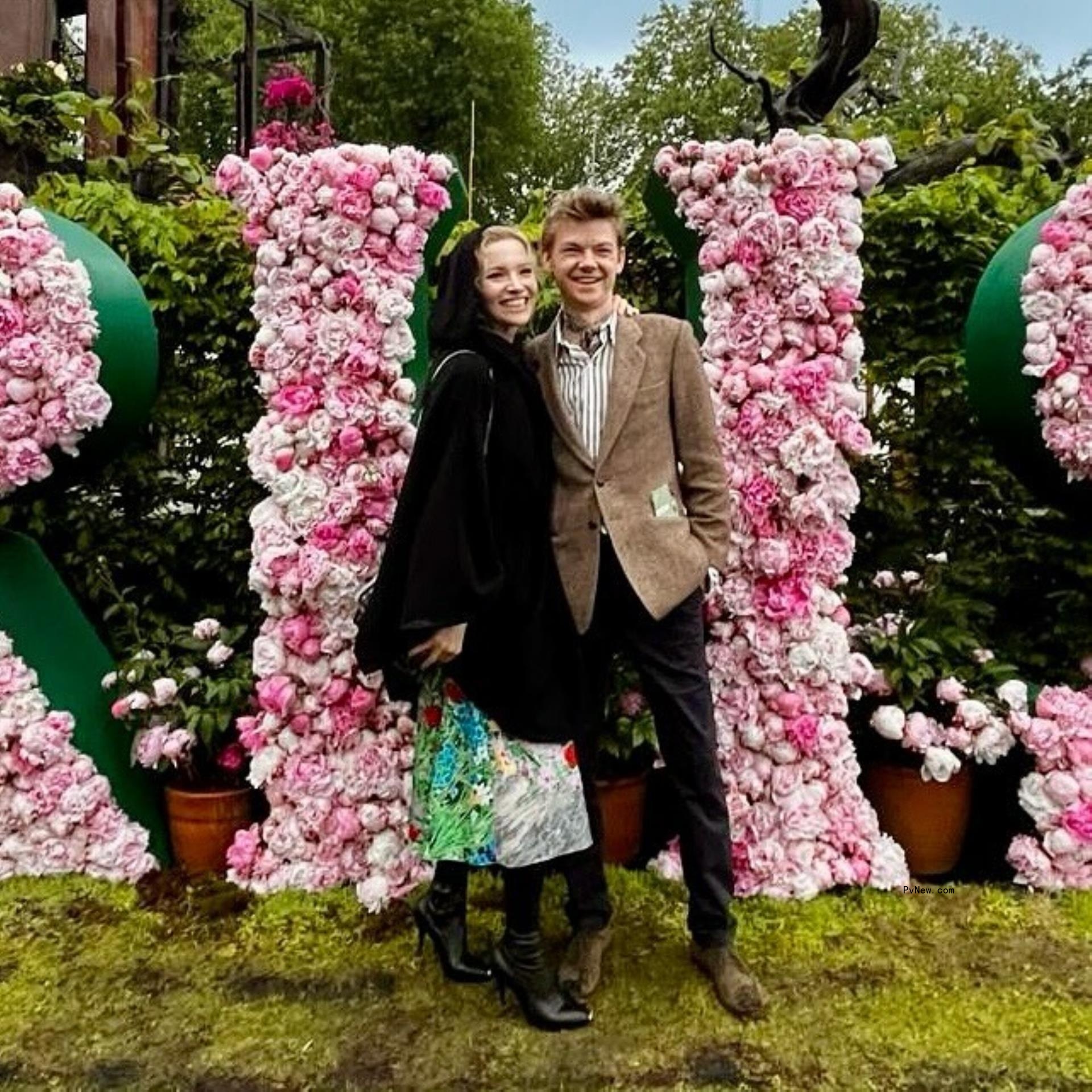 Talulah Riley and Thomas Brodie-Sangster