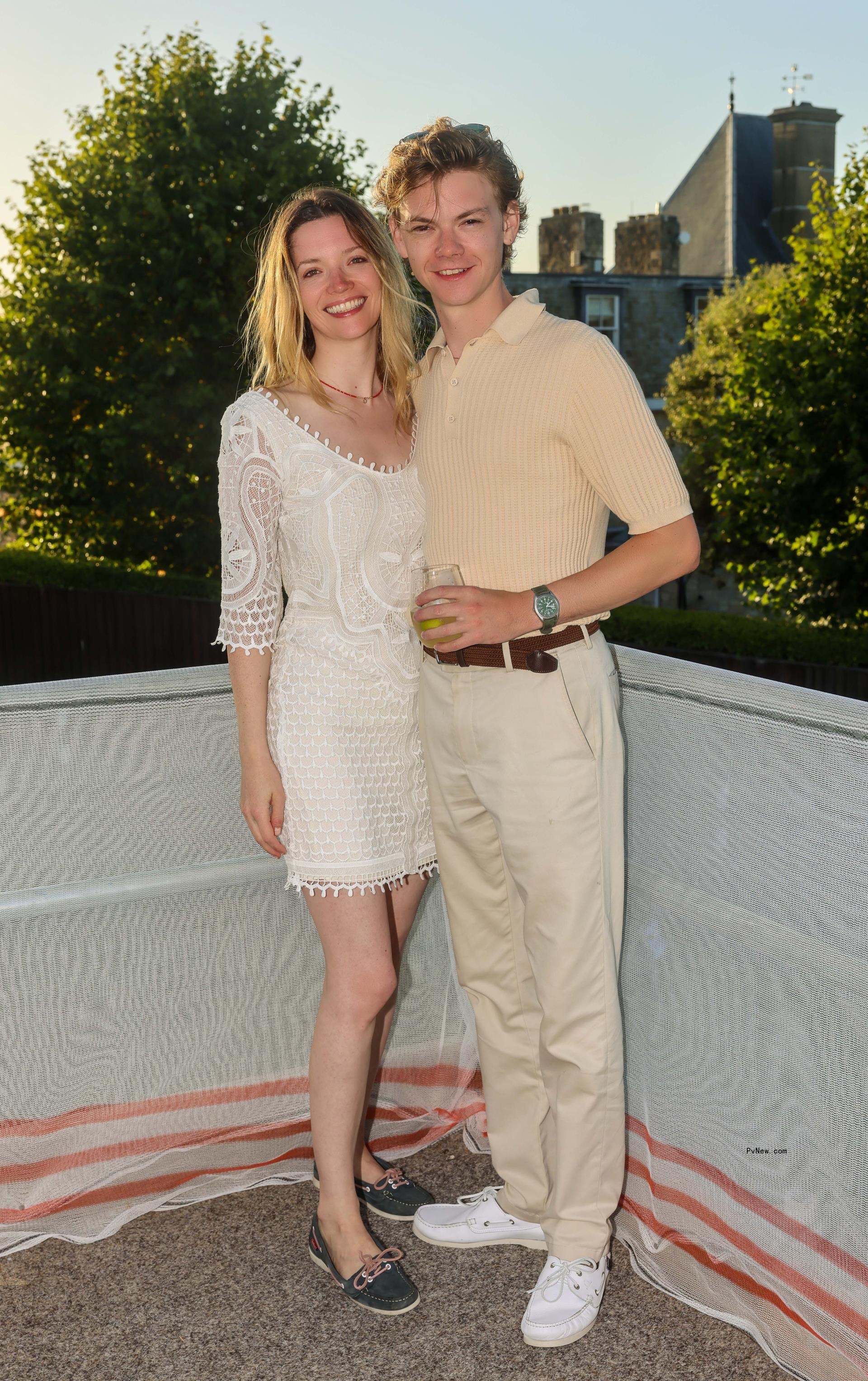 Talulah Riley and Thomas Brodie-Sangster