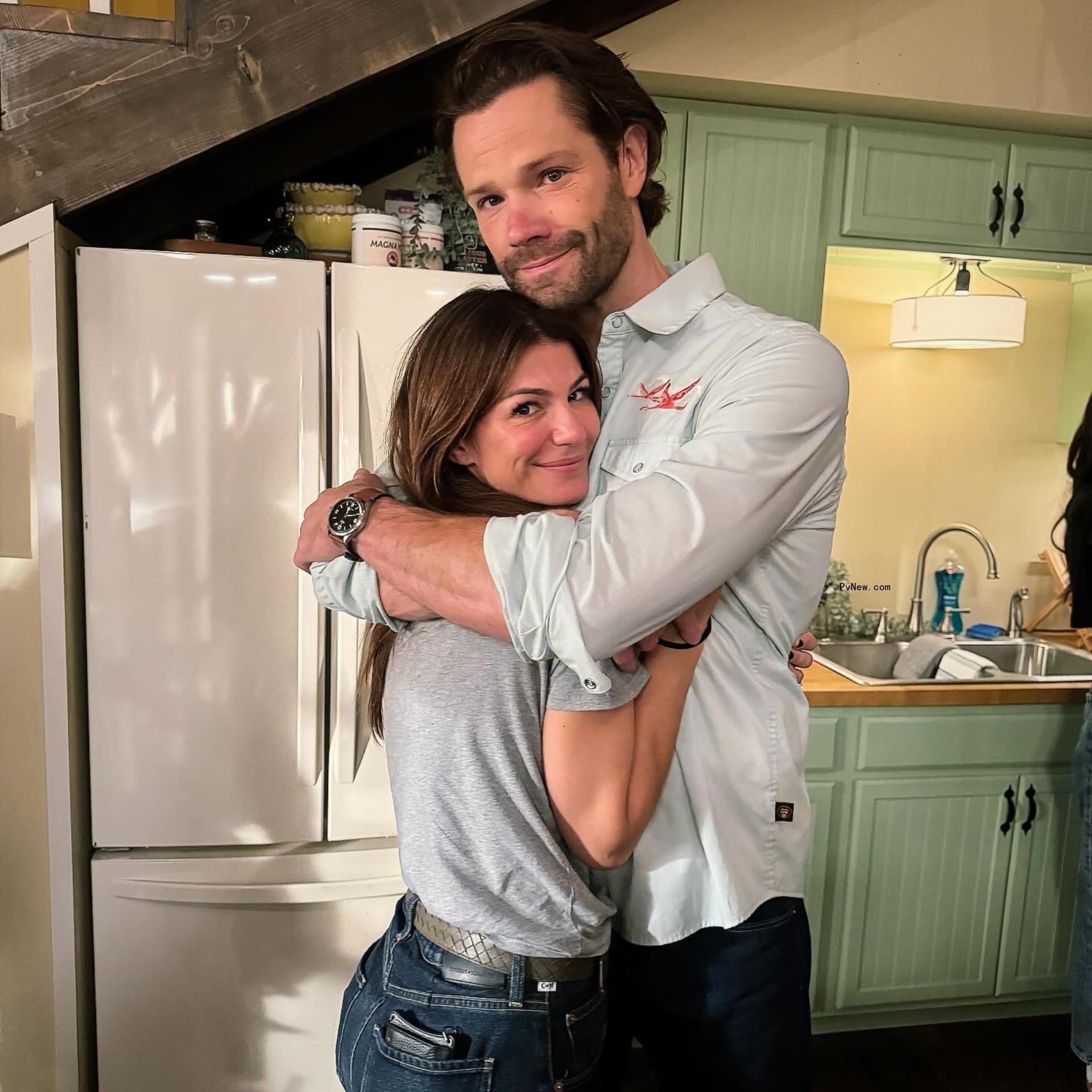 Jared Padalecki and his wife Genevive