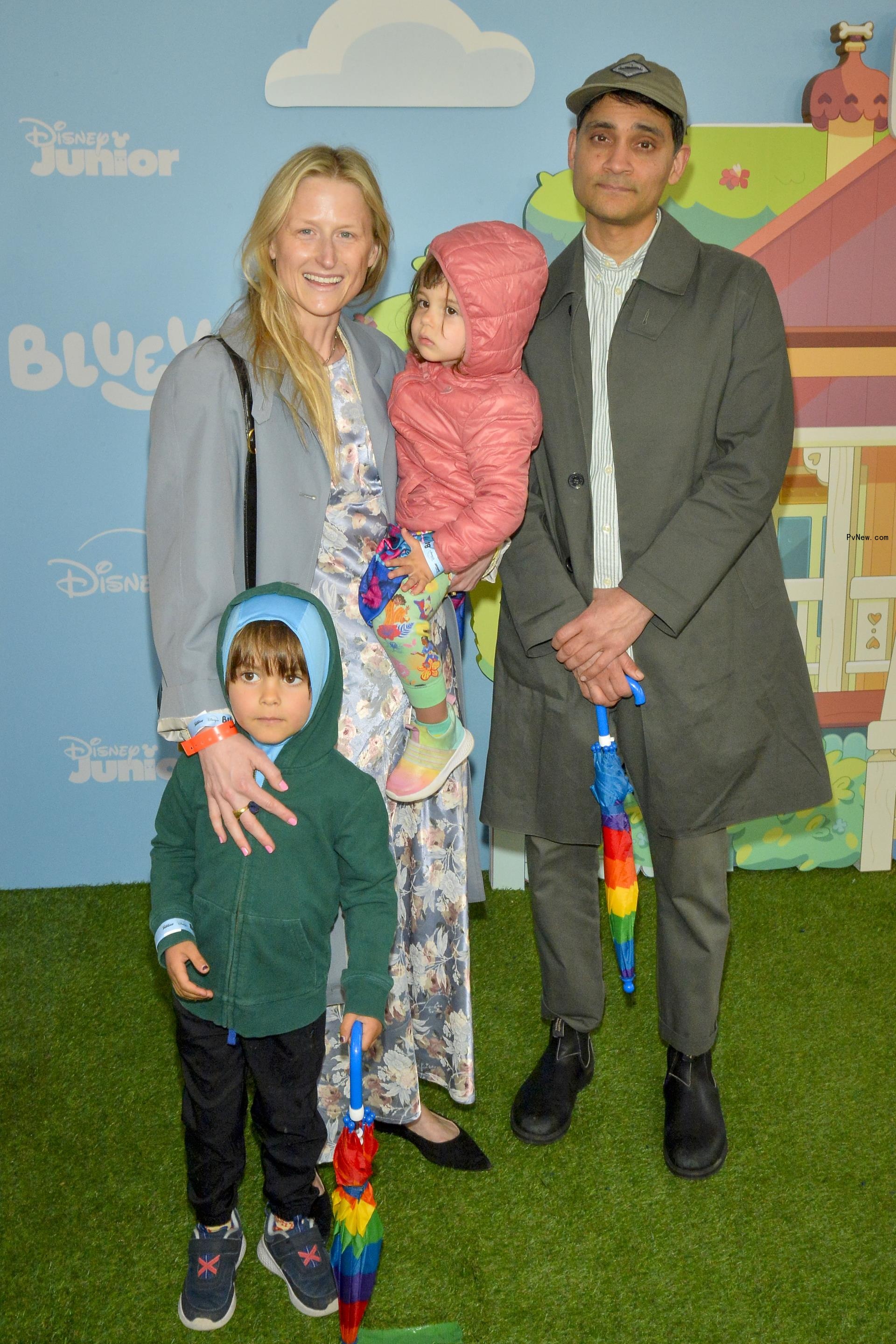 Mamie Gummer, Mehar Sethi and kids