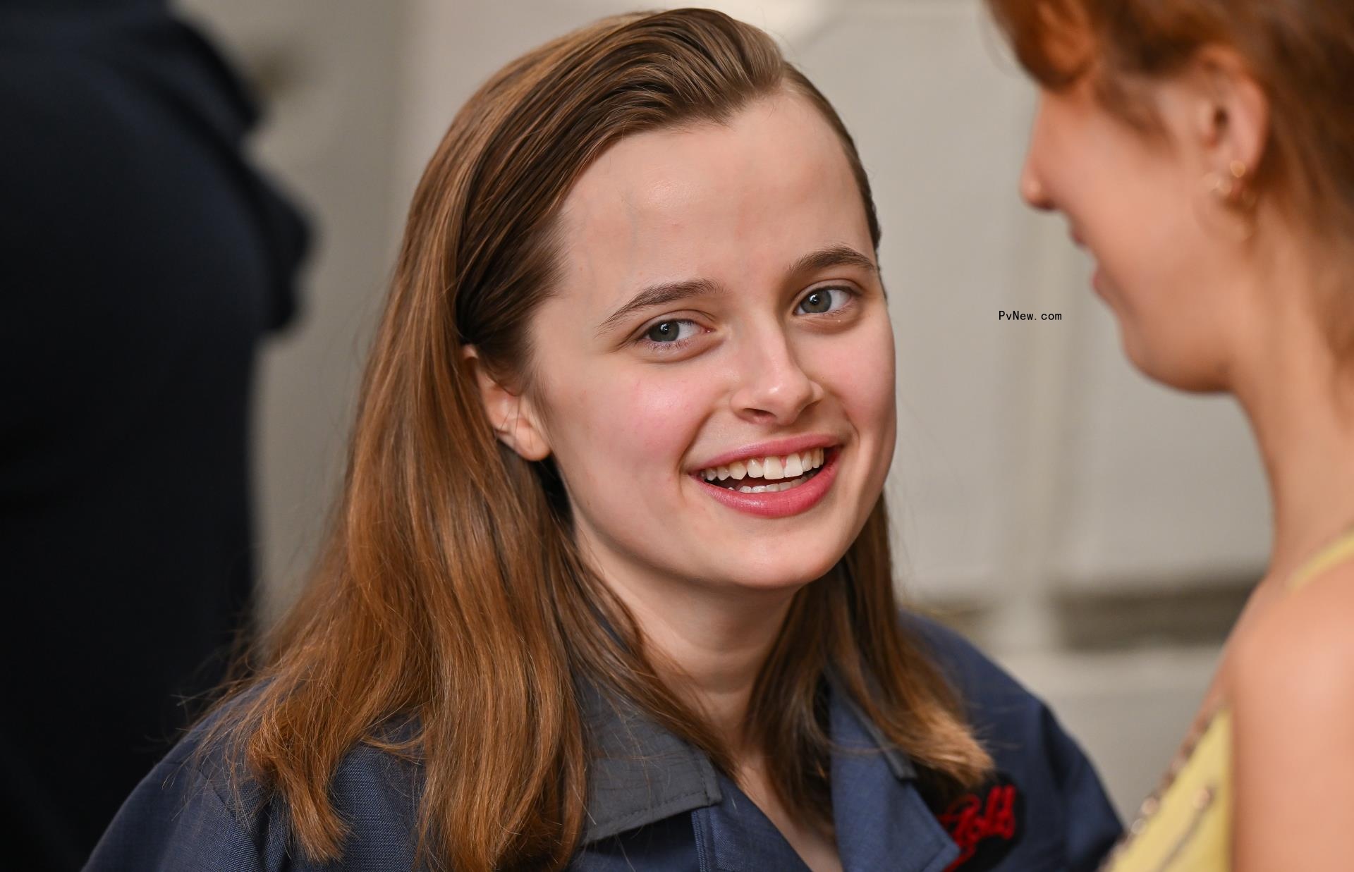 Vivienne Jolie smiling.