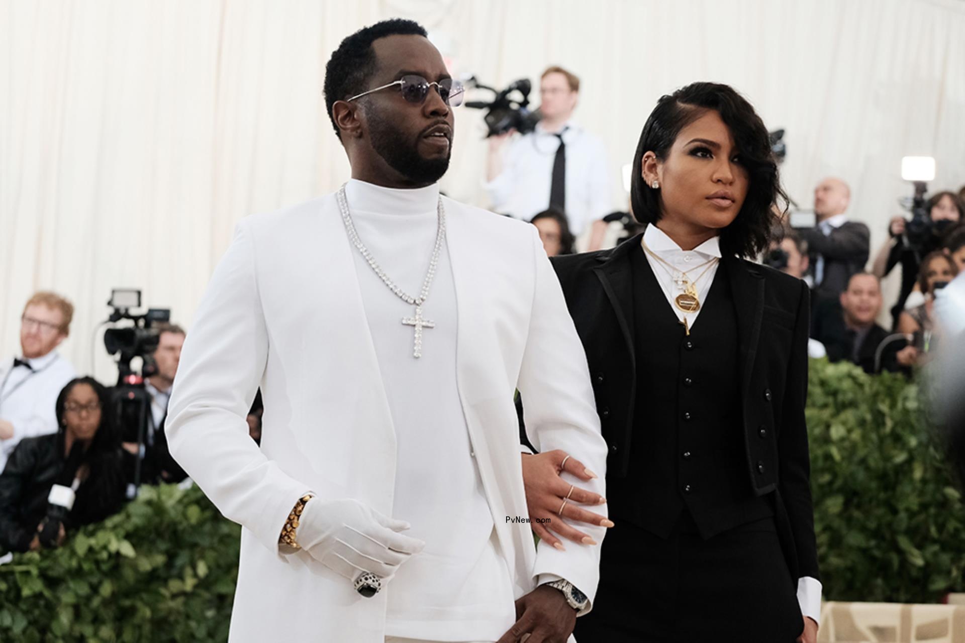 Sean Combs and Cassie.