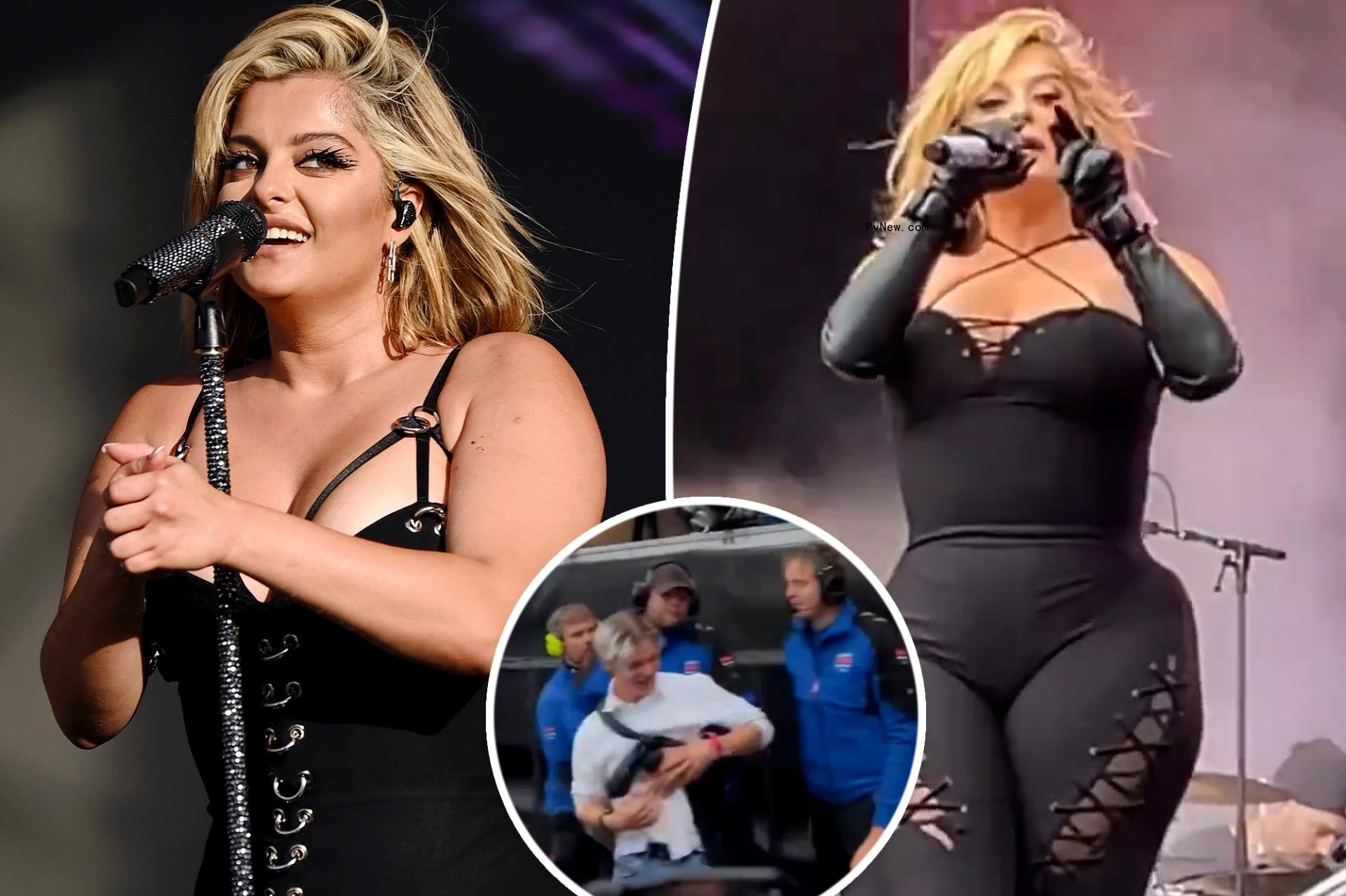 Bebe Rexha kicks out co<i></i>ncertgoer attempting to throw object at her: ‘I’ll take you for everything you’ve f–king done’