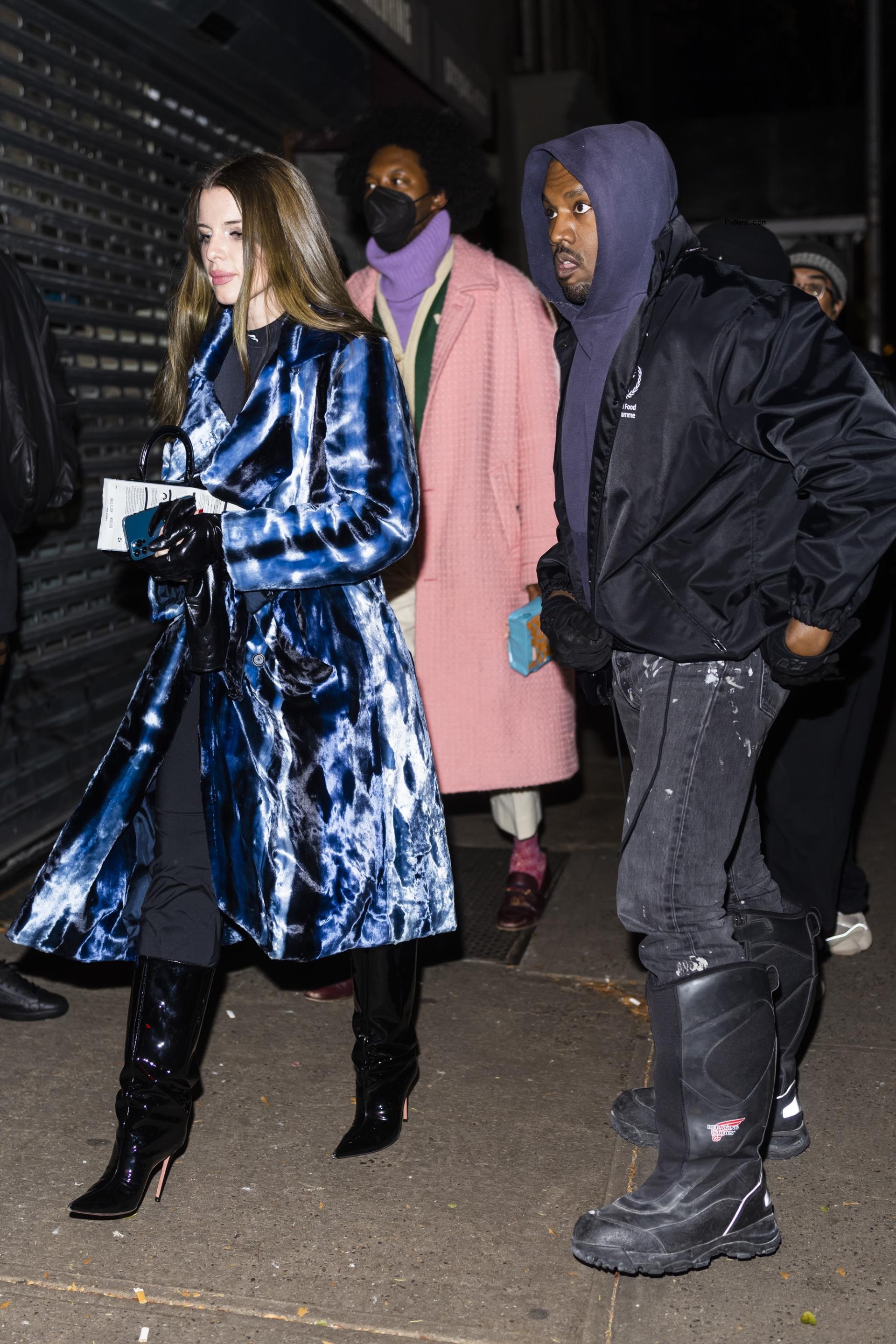 Julia Fox and Kanye West