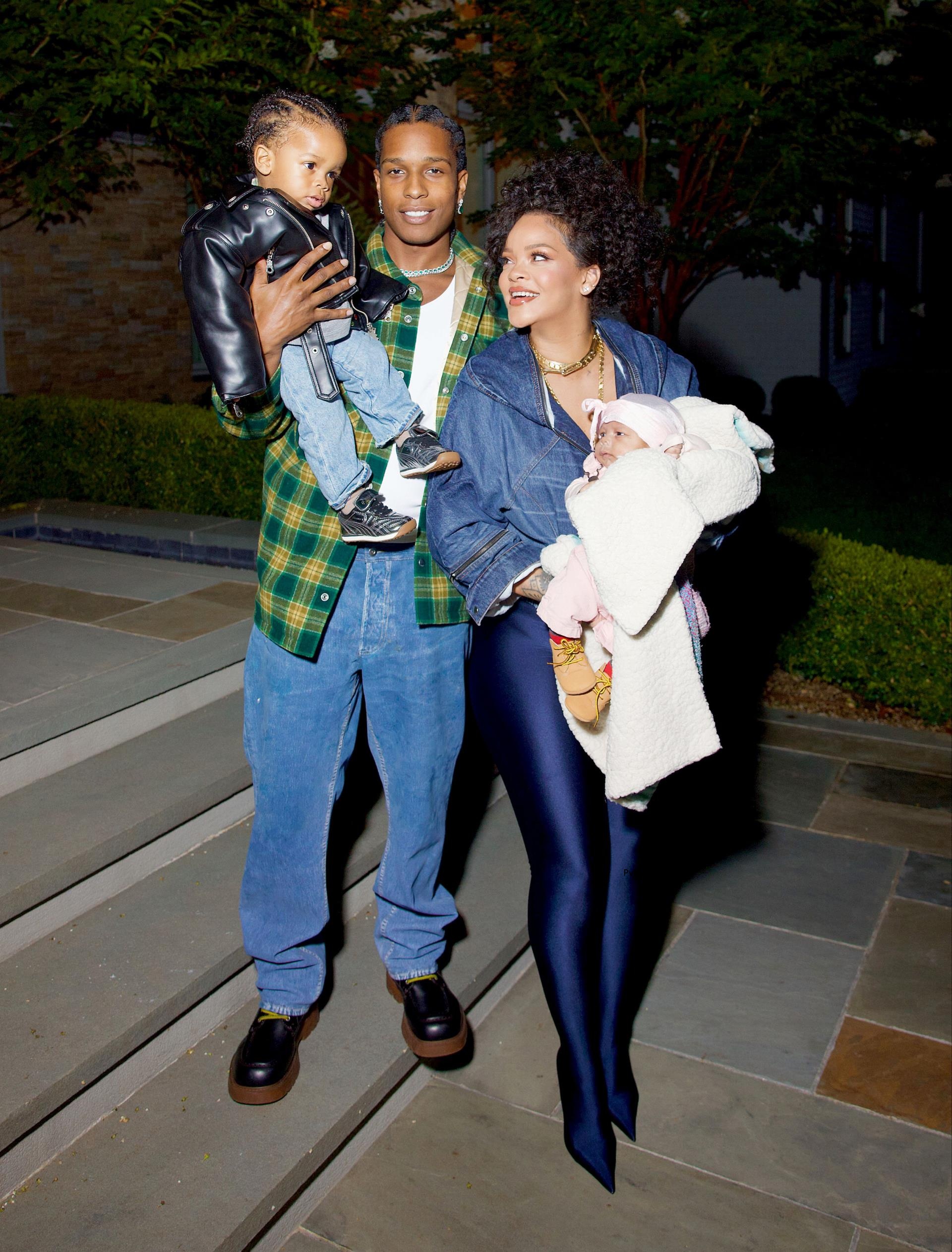 A$AP Rocky and RIhanna