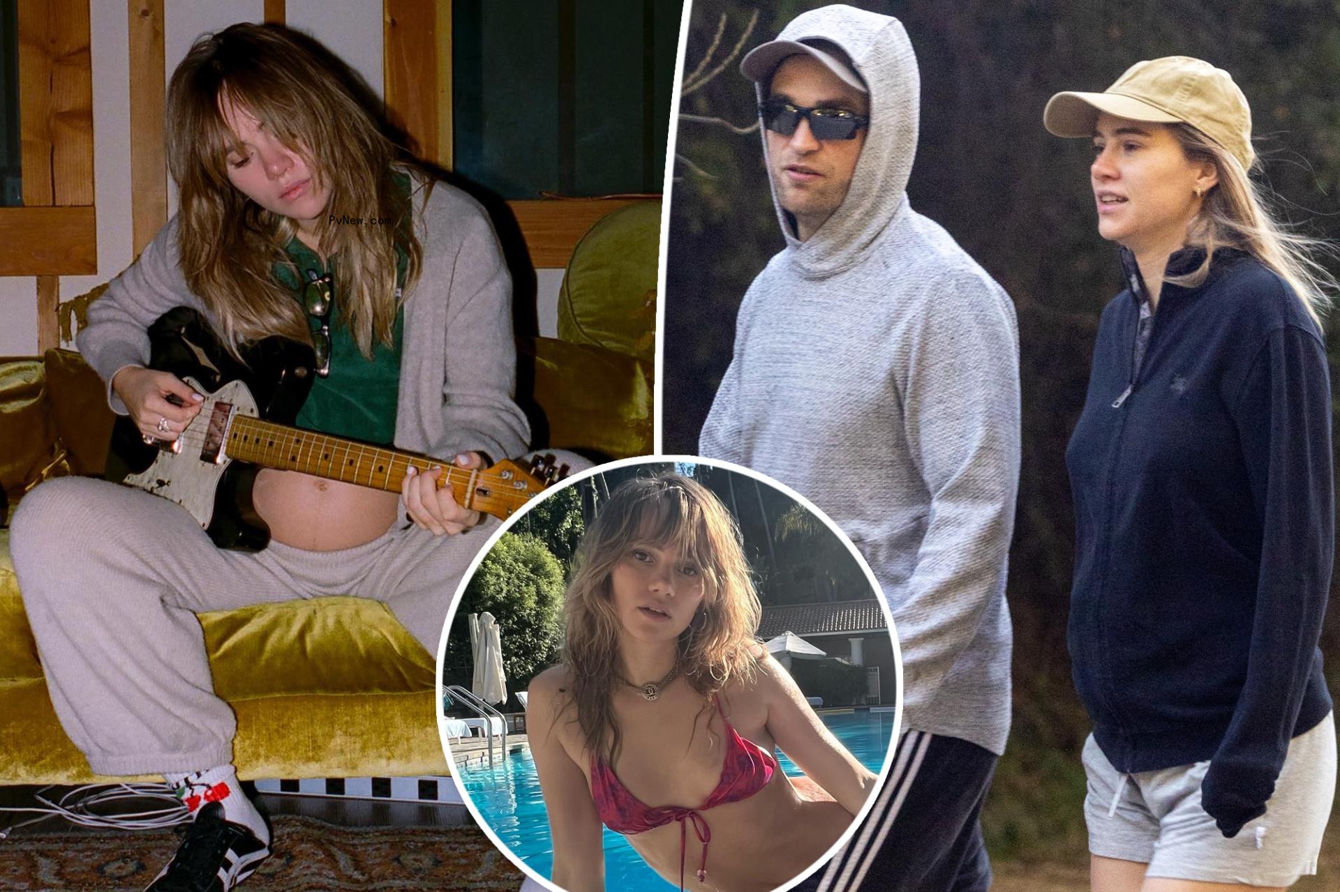 Suki Waterhouse rocks tiny red bikini four mo<i></i>nths after giving birth: ‘Did you even have a baby’