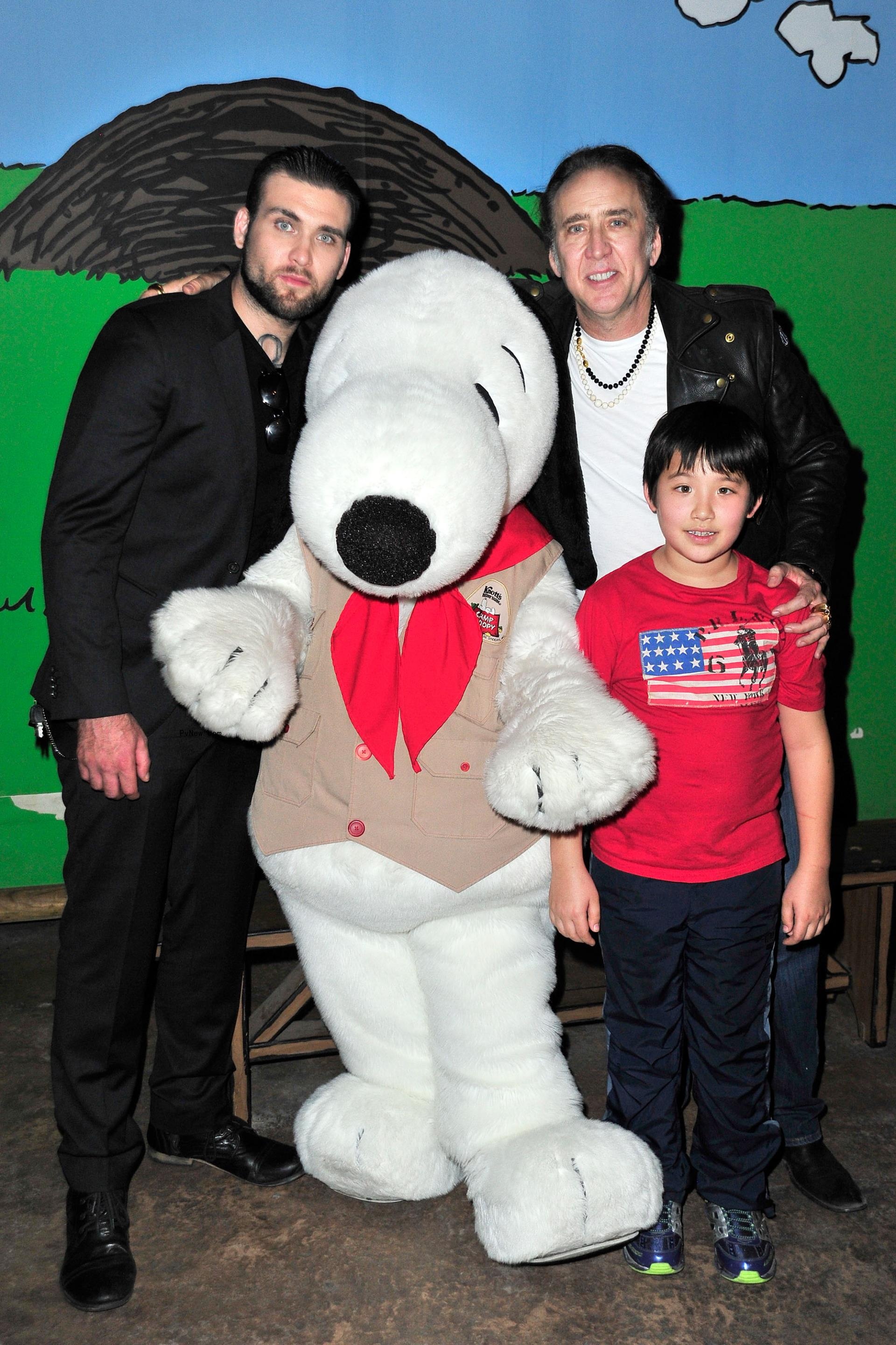 Nicolas Cage and sons