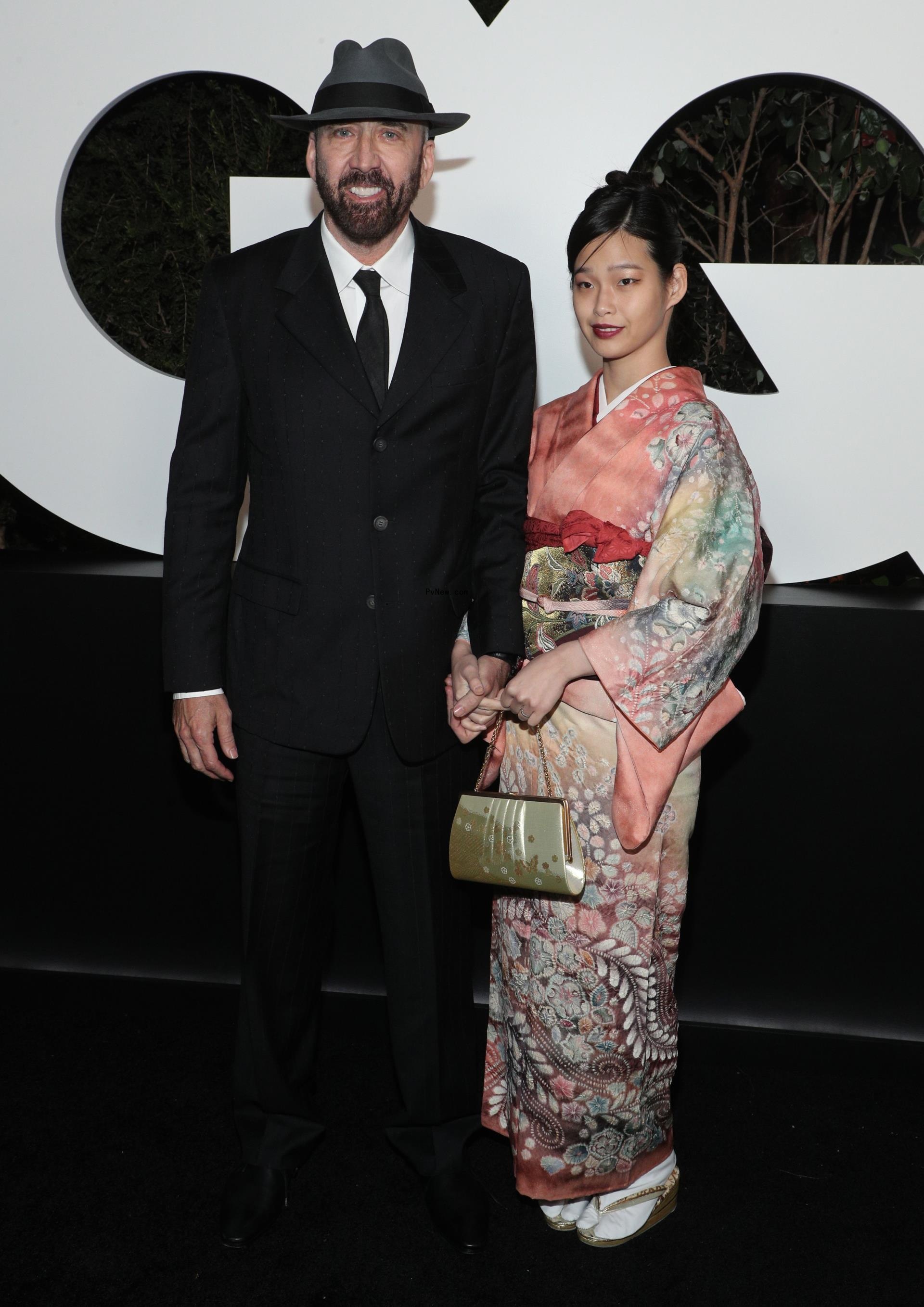 Nicolas Cage and Riko Shibata