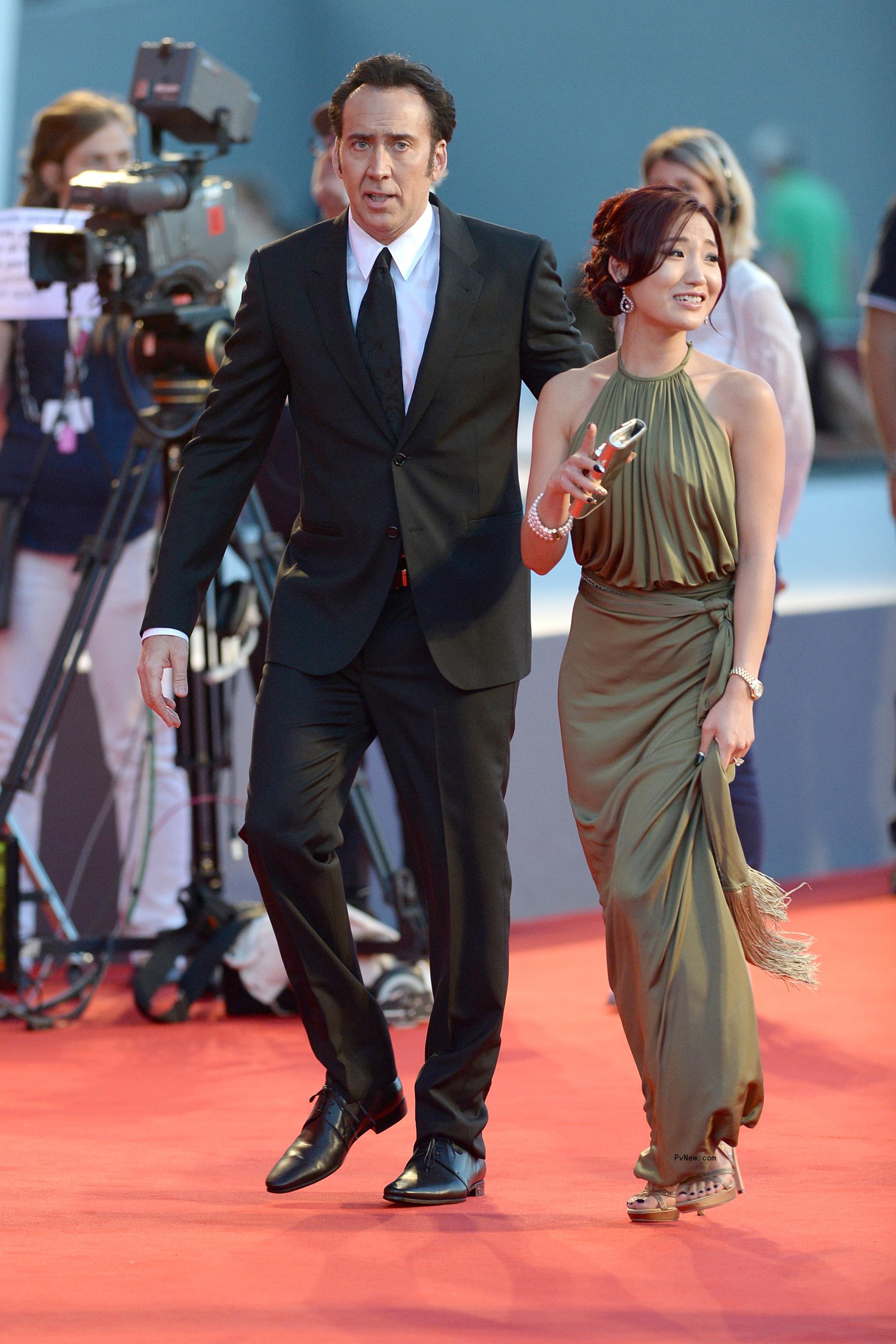 Nicolas Cage and Alice Kim