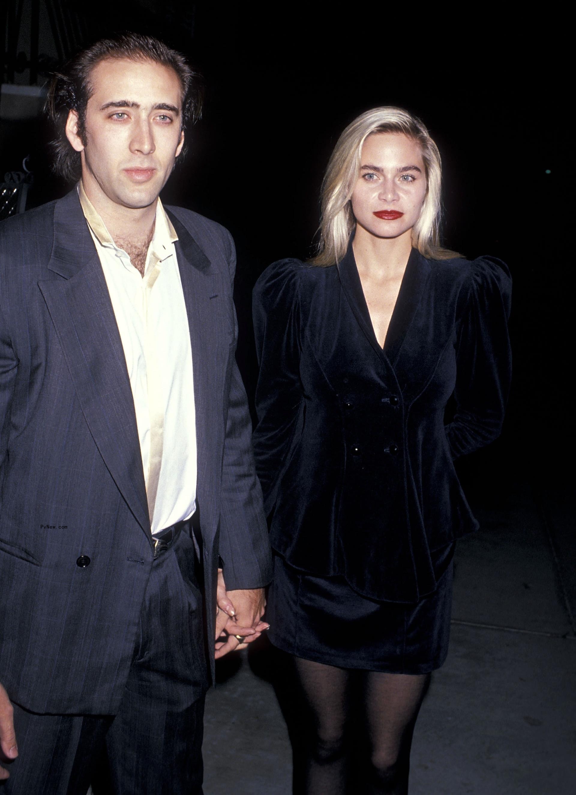 Nicolas Cage and Christina Fulton