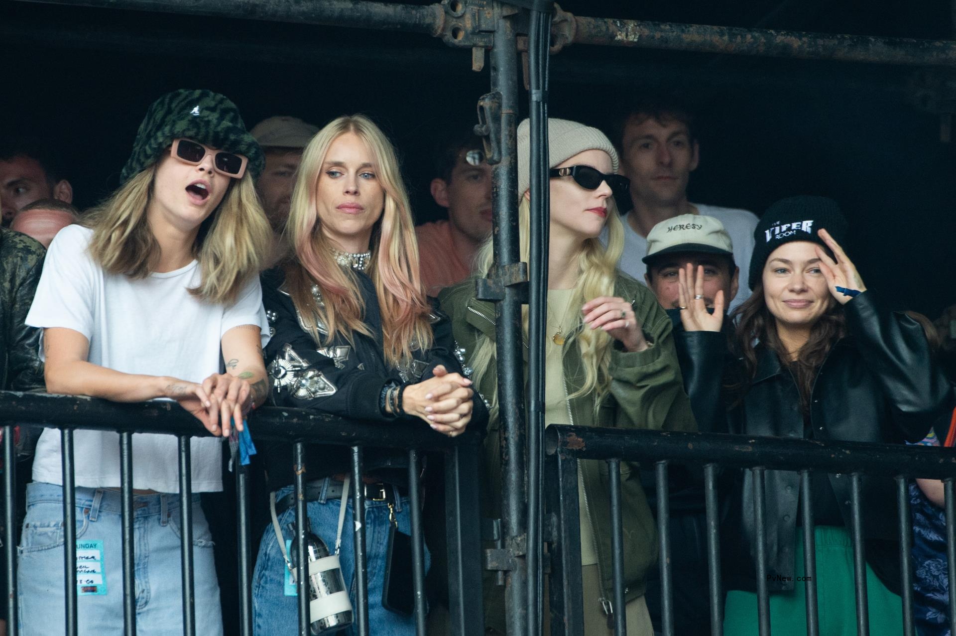 Cara Delevingne, Lady Mary Charteris, Anya Taylor-Joy and Minke