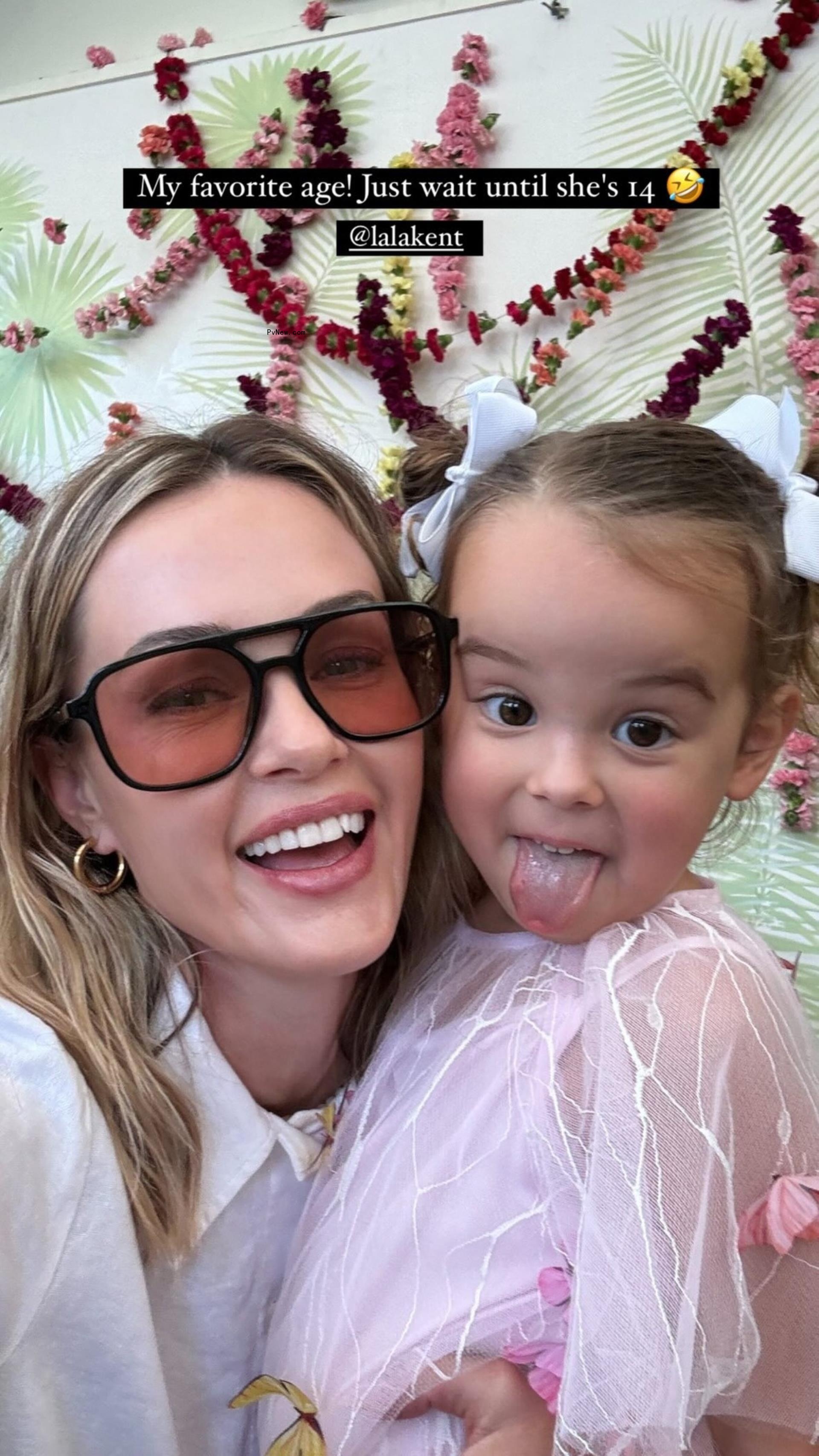 Ambyr Childers and Lala Kent's daughter