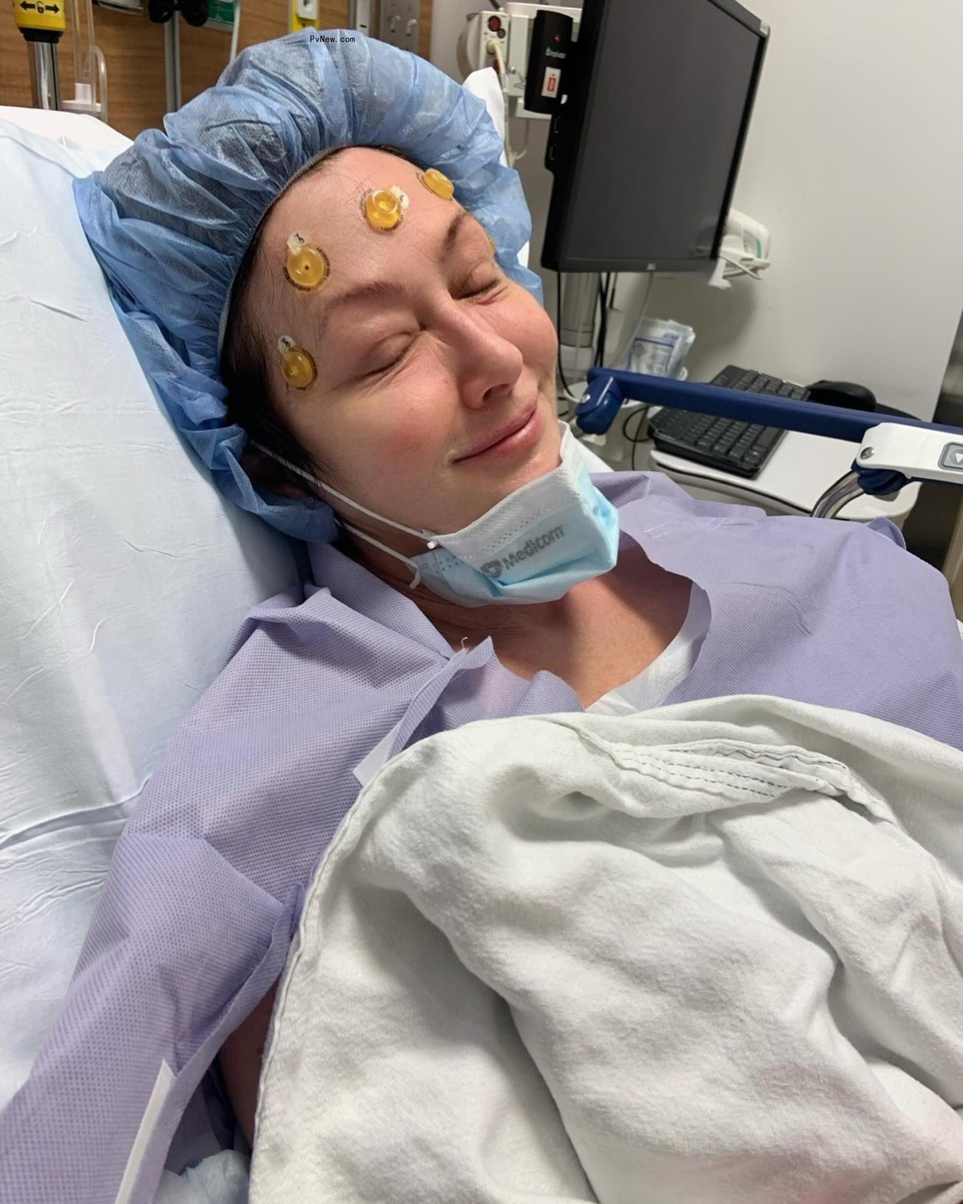 Shannen Doherty in the hospital