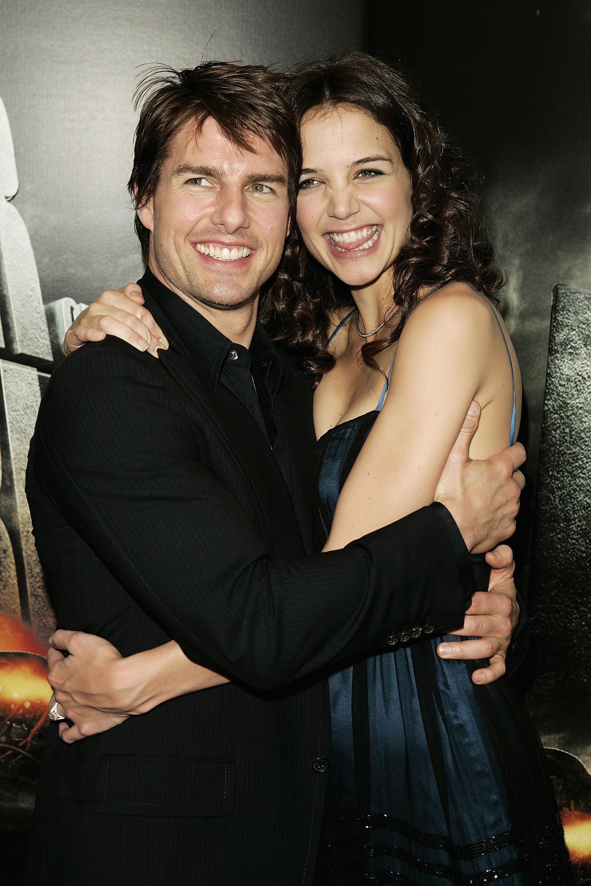 Tom Cruise and Katie Holmes.
