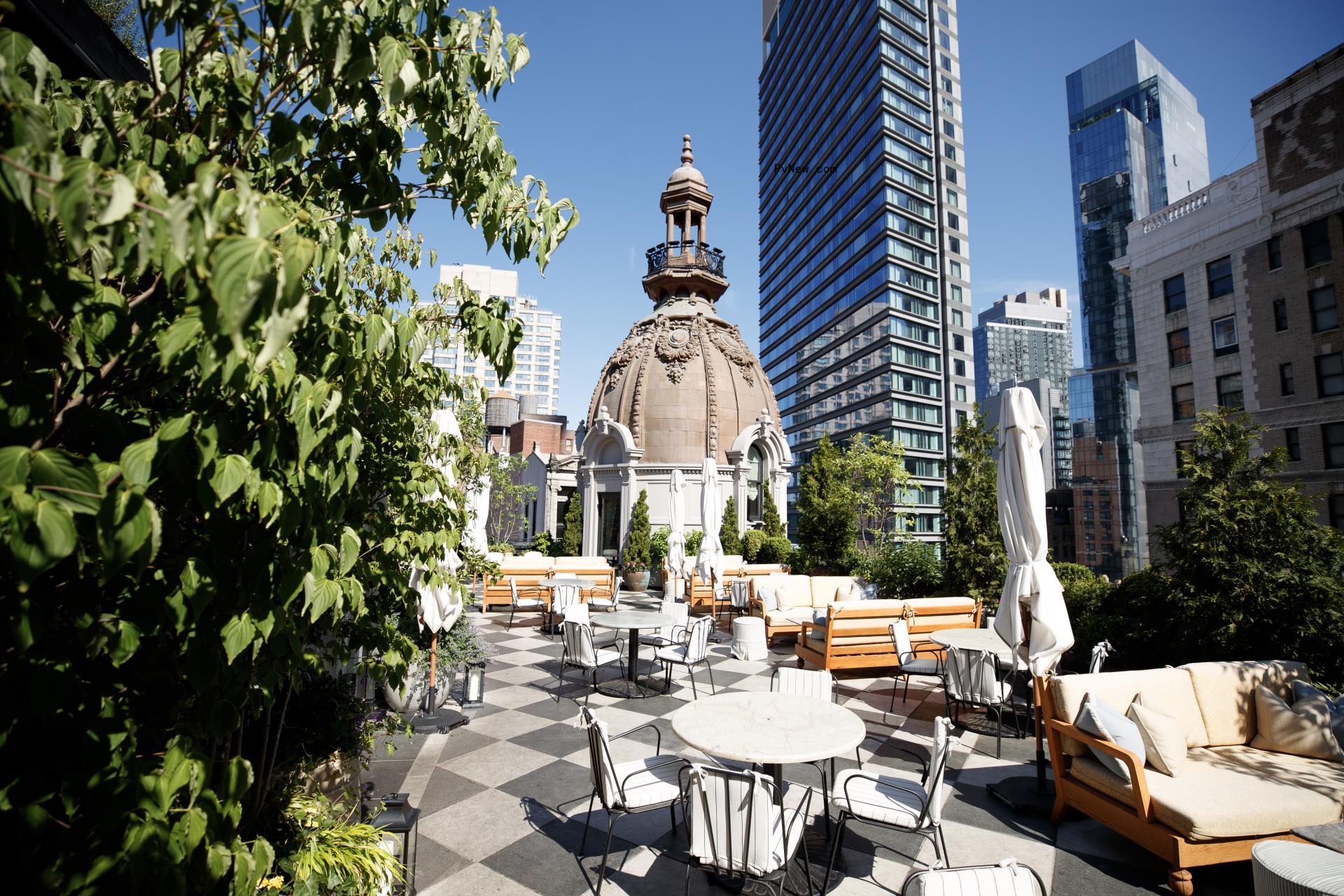 The rooftop at The Ned Nomad.