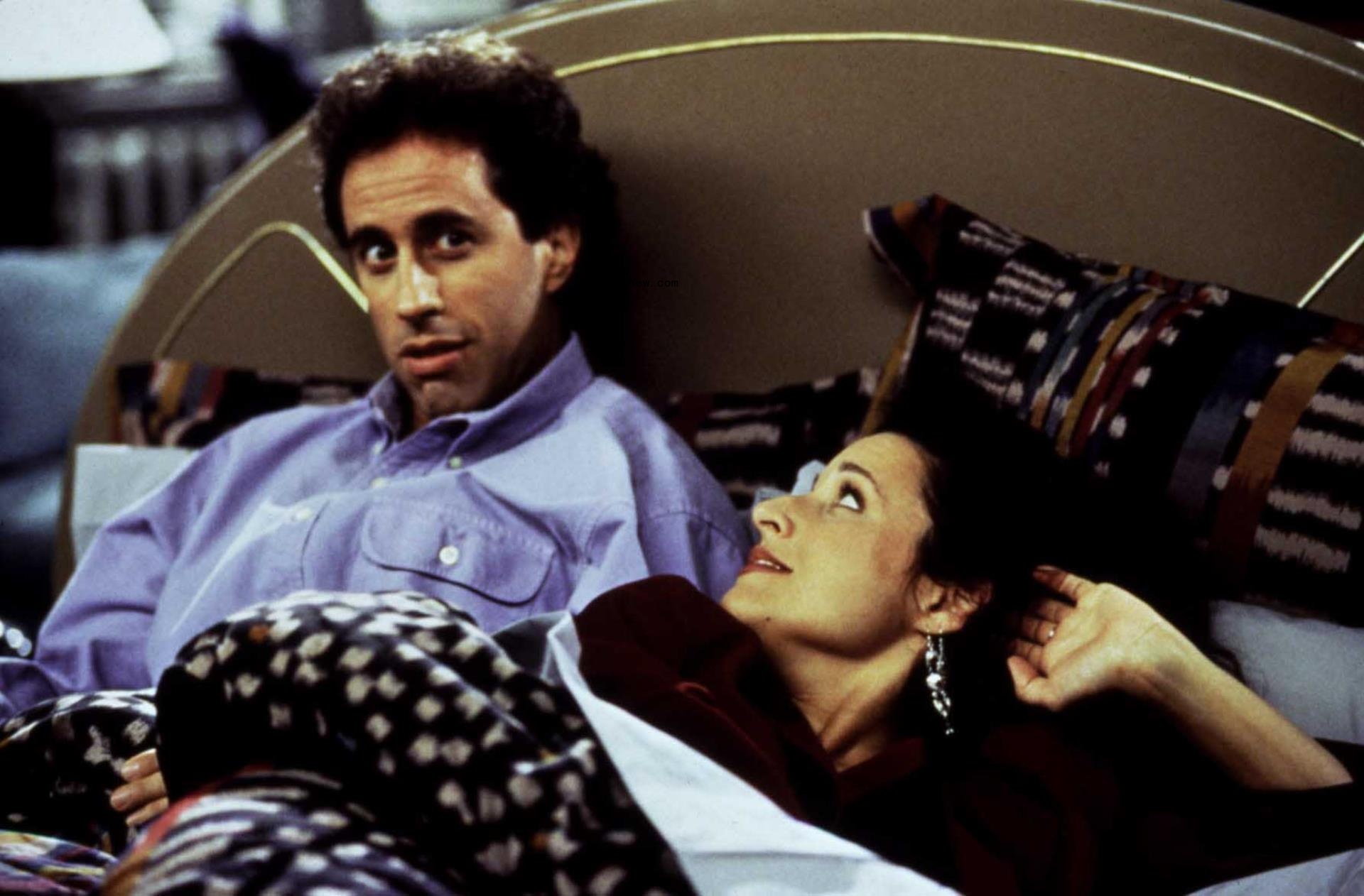 Julia Louis-Dreyfus and Jerry Seinfeld in