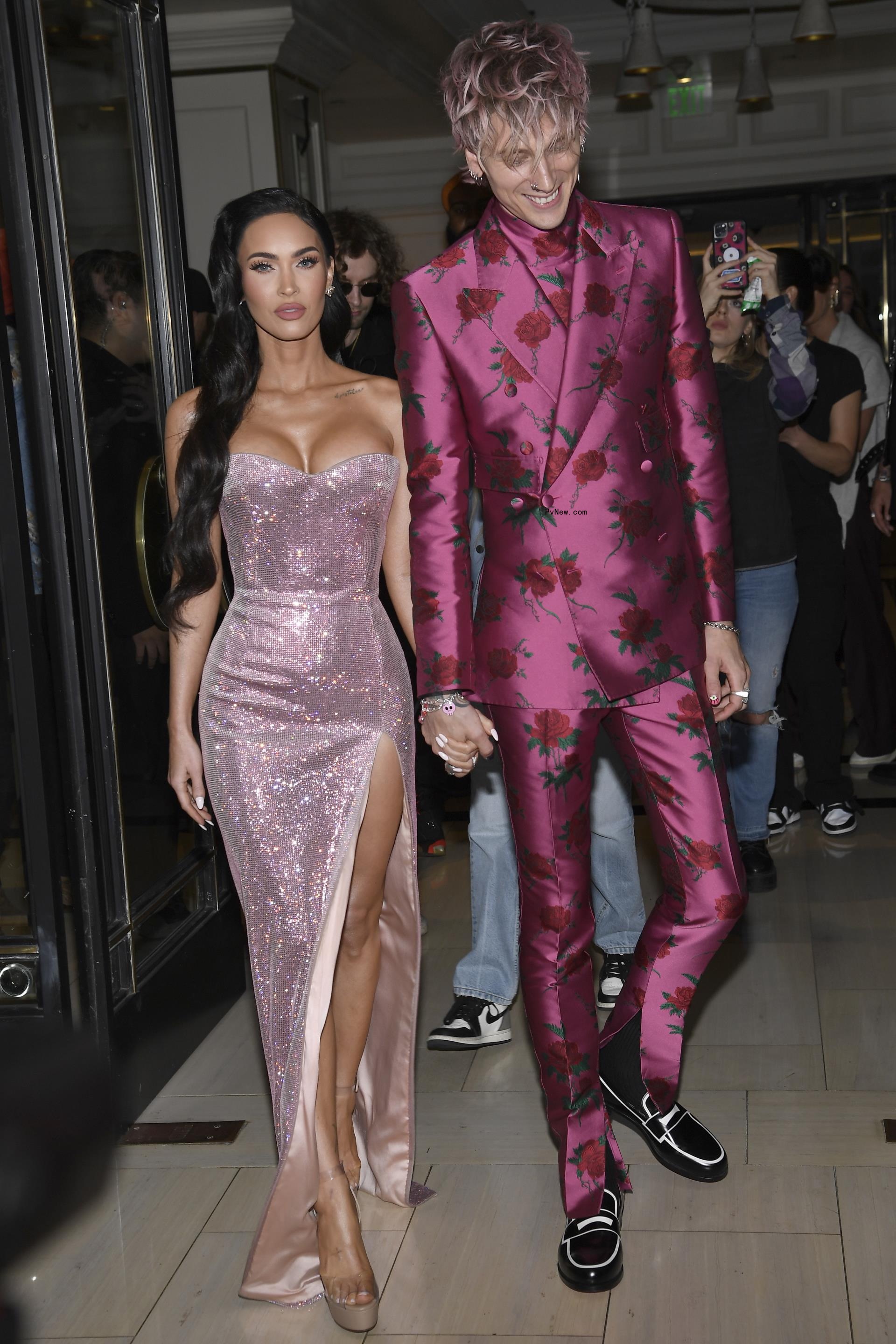 Machine Gun Kelly and Megan Fox 