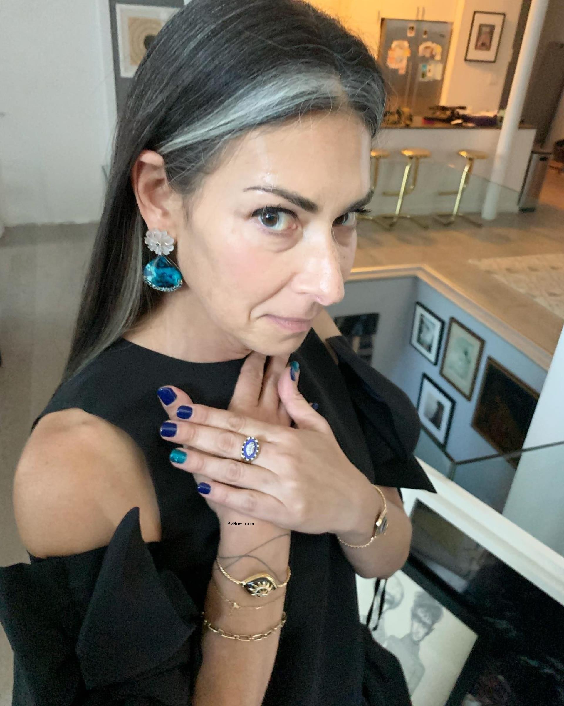 A selfie of Stacy London