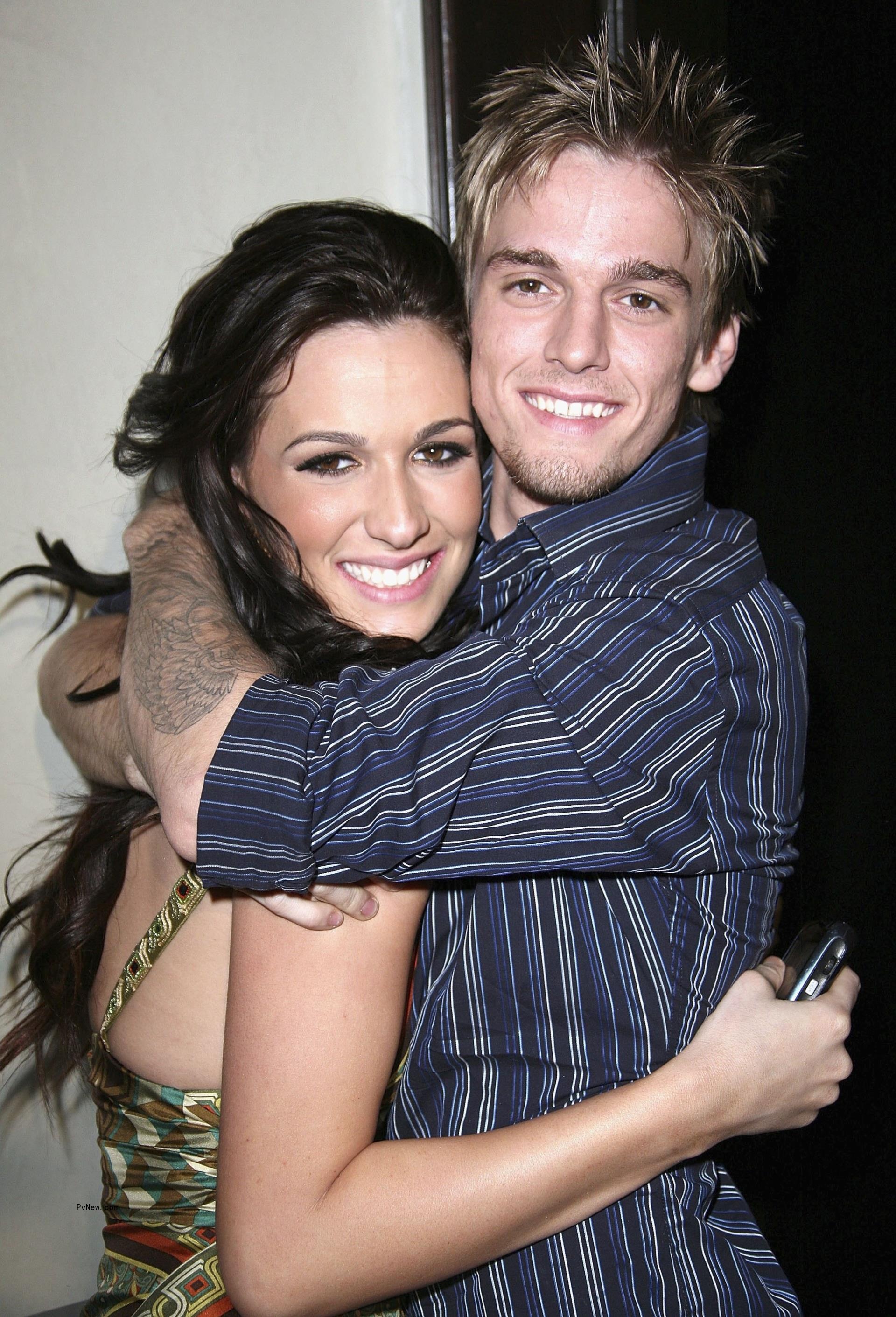 Aaron Carter and Angel Carter