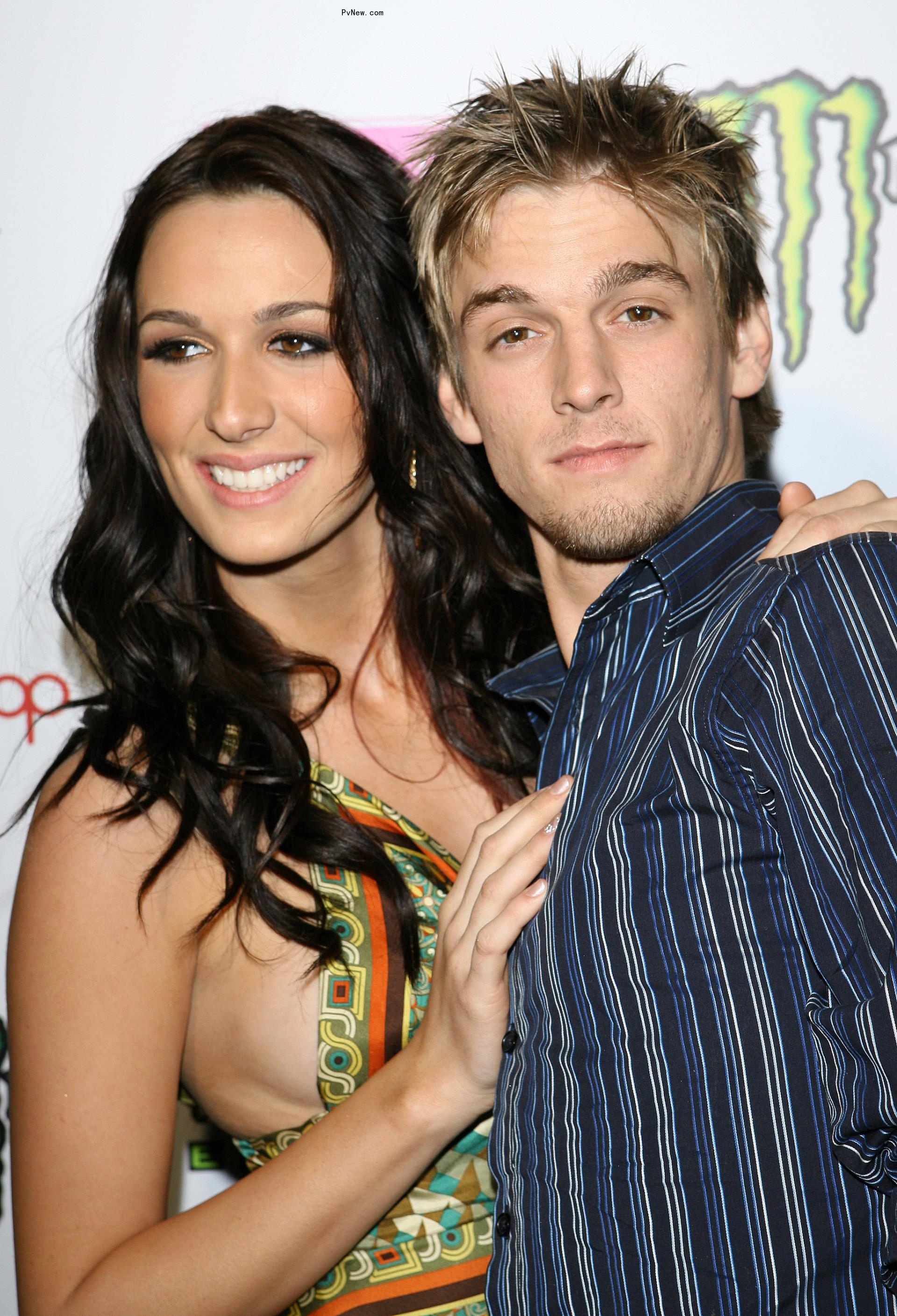 Aaron Carter and Angel Carter