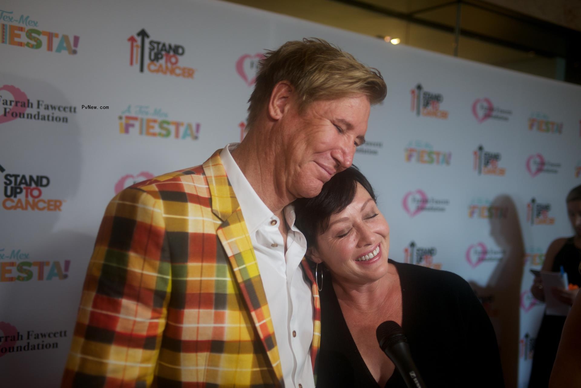 Shannen Doherty and Dr. Lawrence Piro