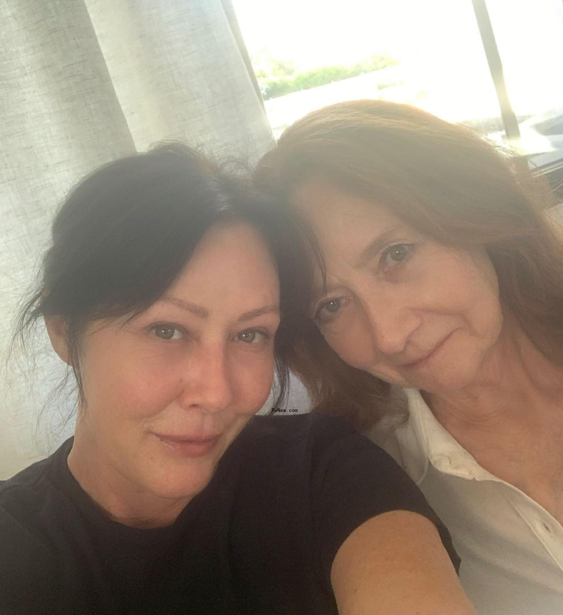 Shannen Doherty and Rosa Doherty