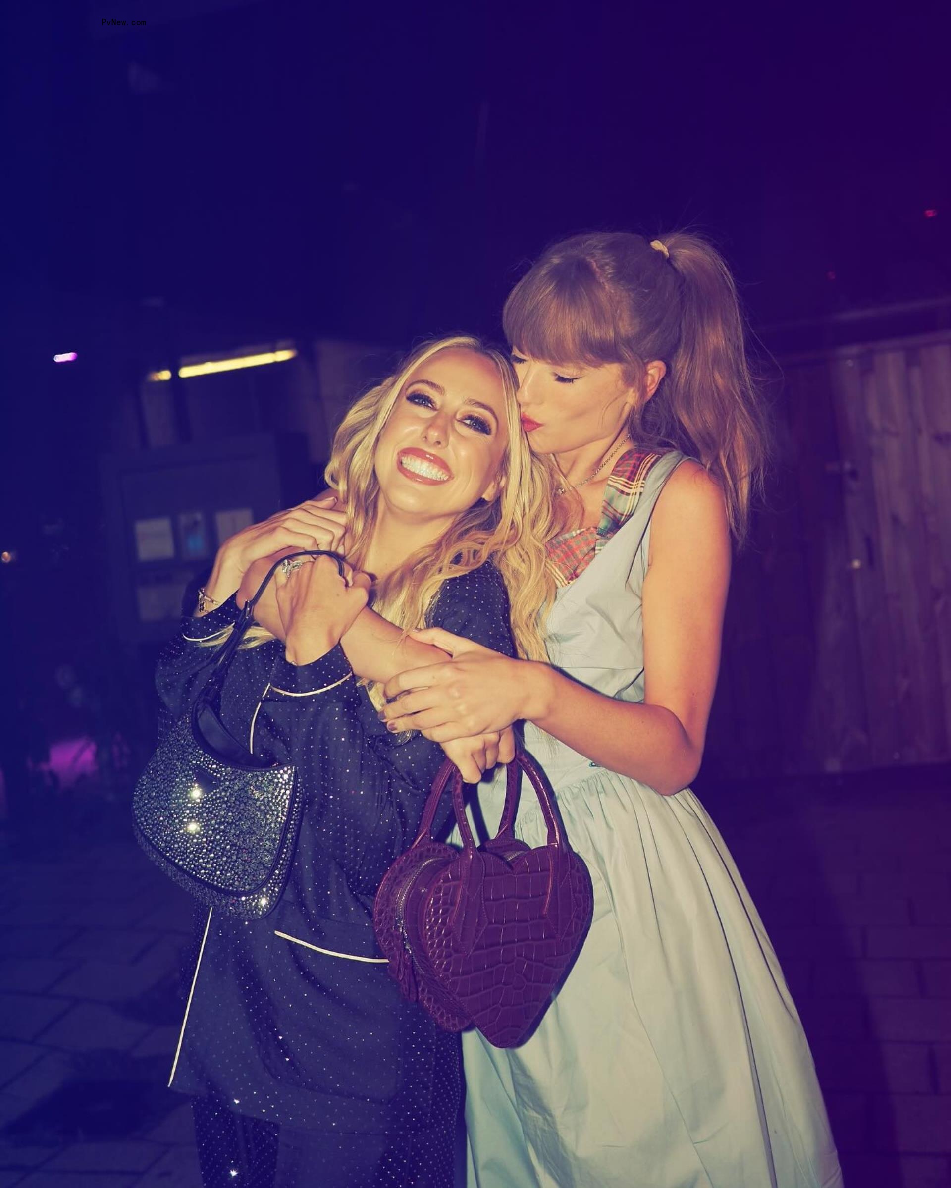 Brittany Mahomes and Taylor Swift