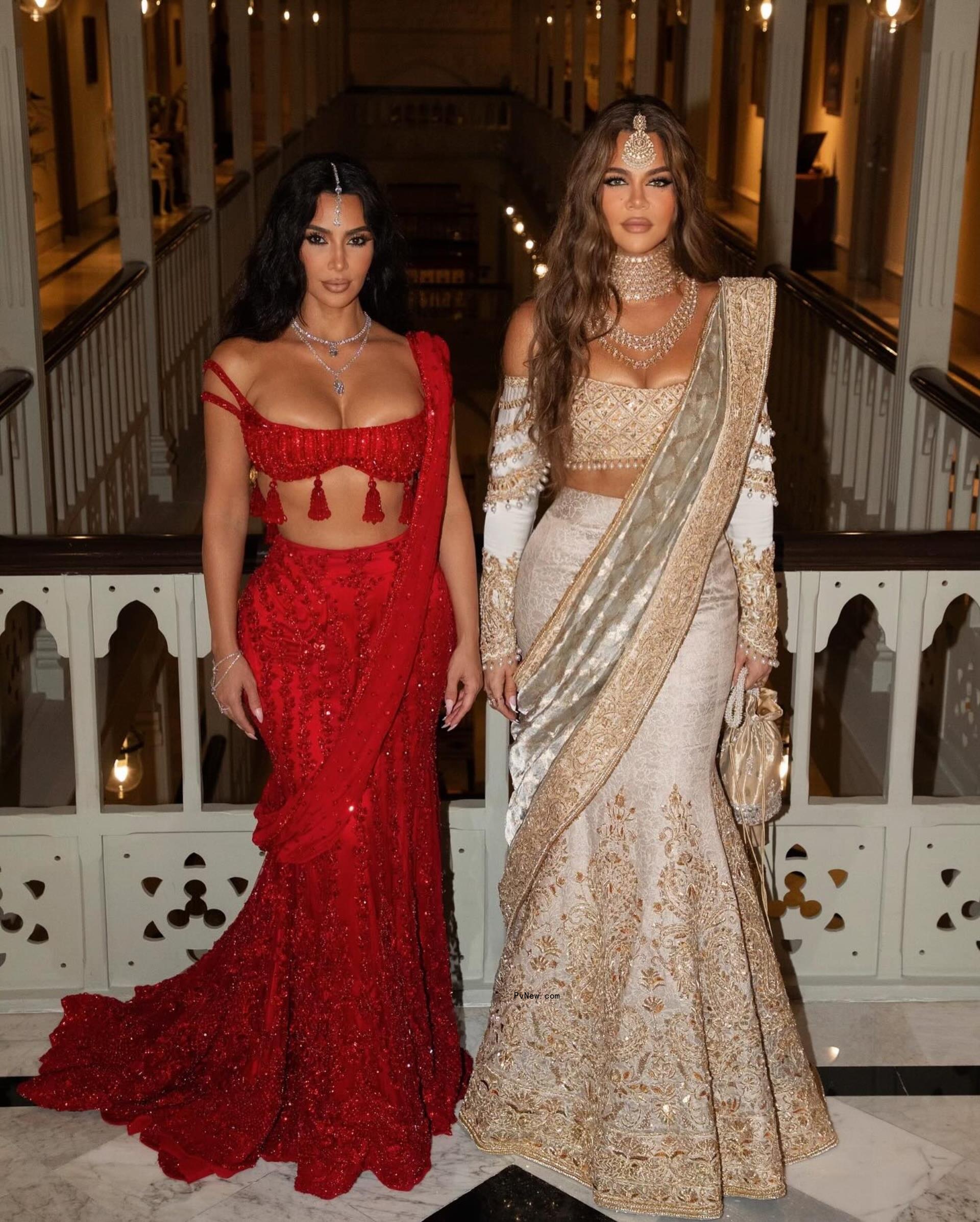 Kim and Khloé Kardashian