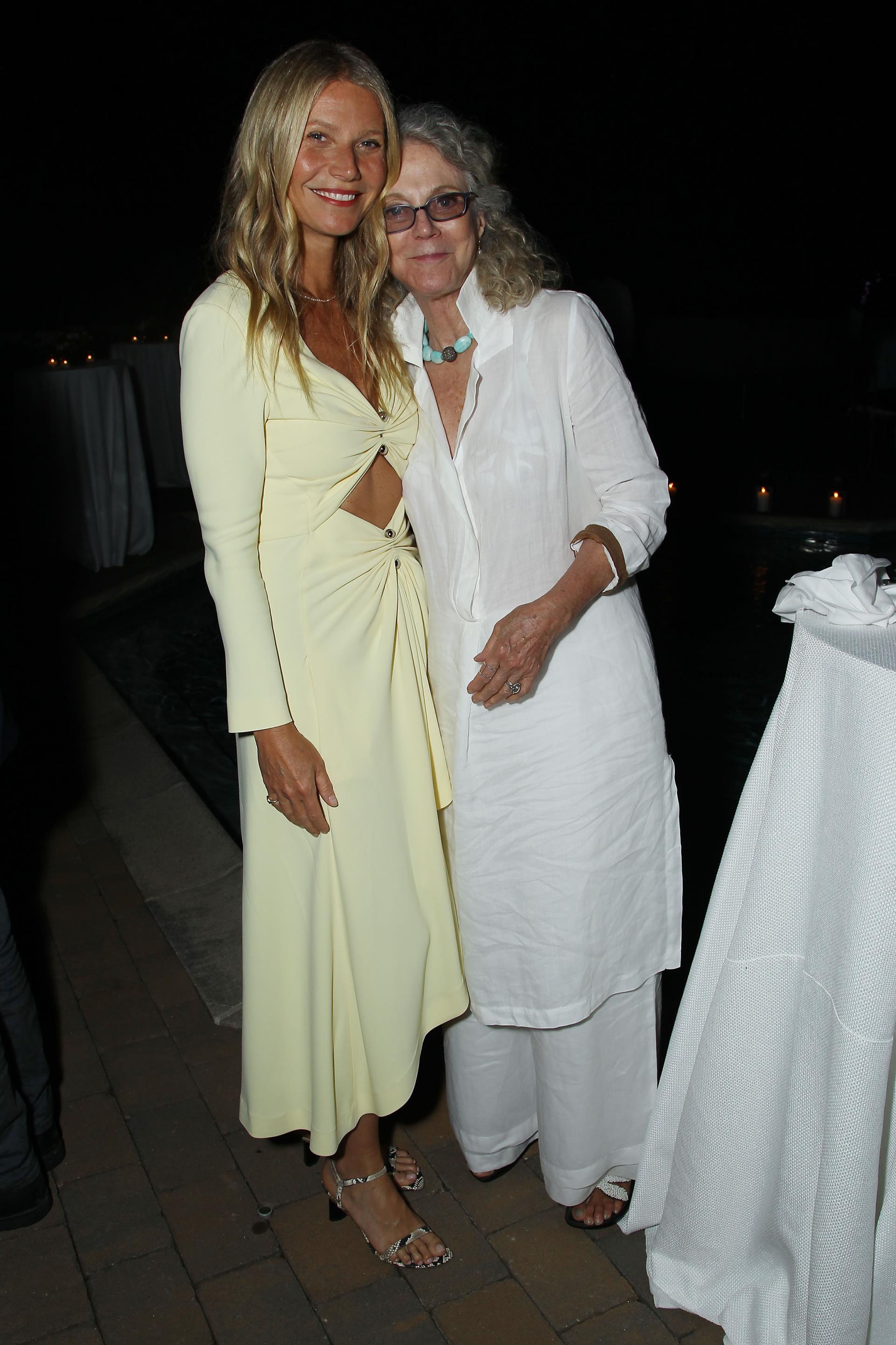 Blythe Danner with Gwyneth Paltrow in 2019.