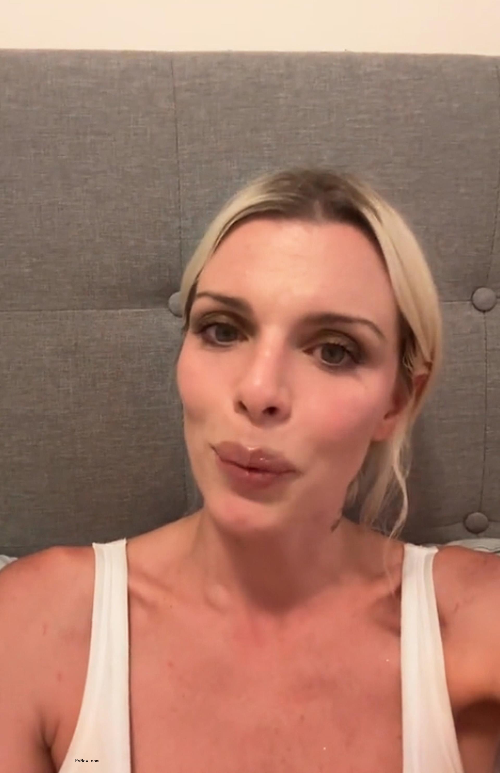 Julia Fox talking in a TikTok video.