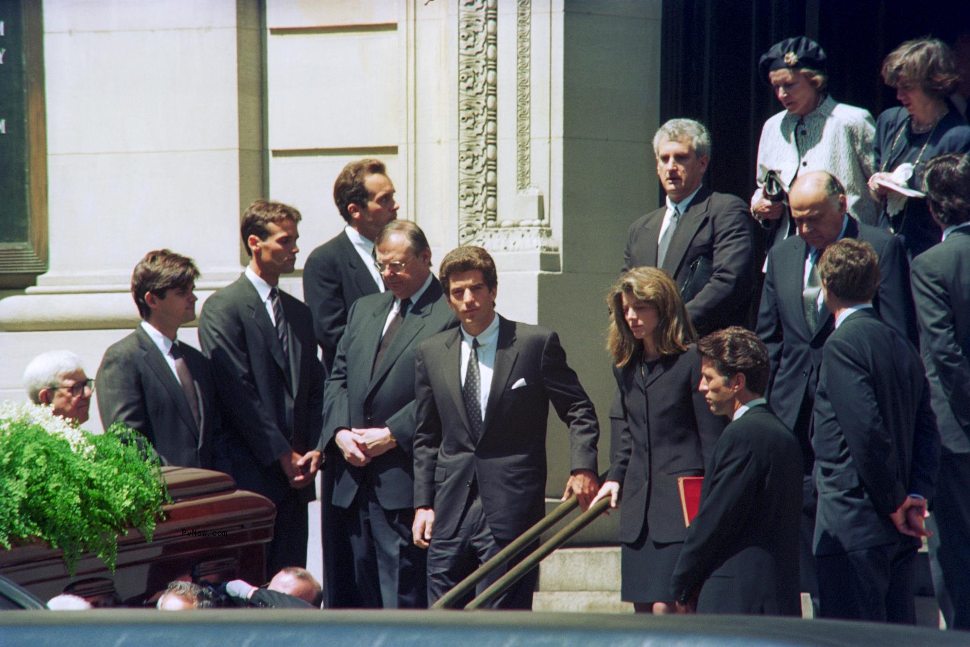 Funeral of Jacqueline Kennedy Onassis.