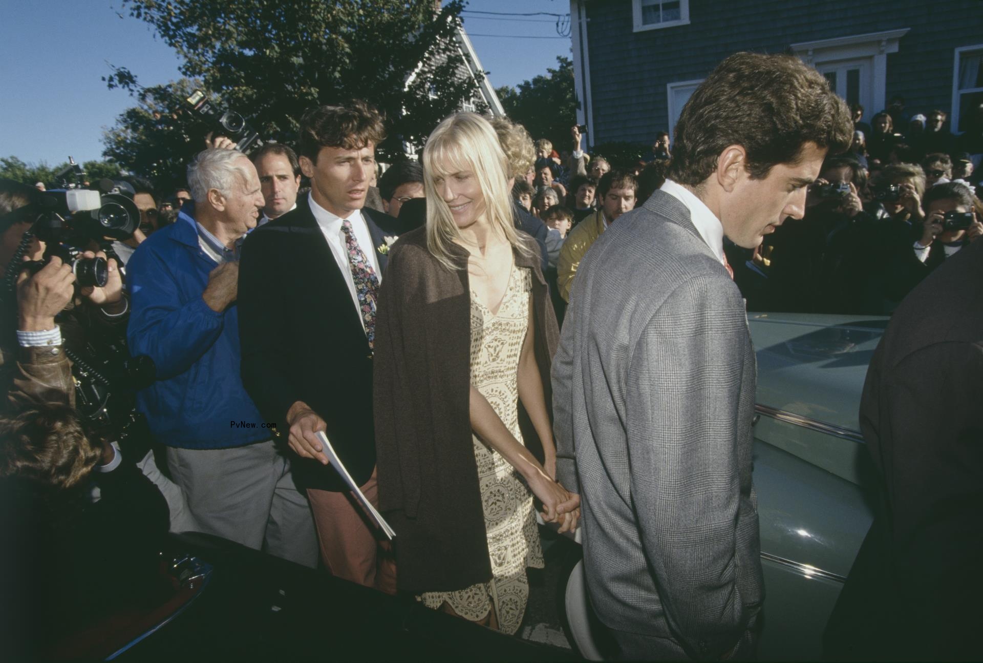 JFK Jr. and Daryl Hannah.