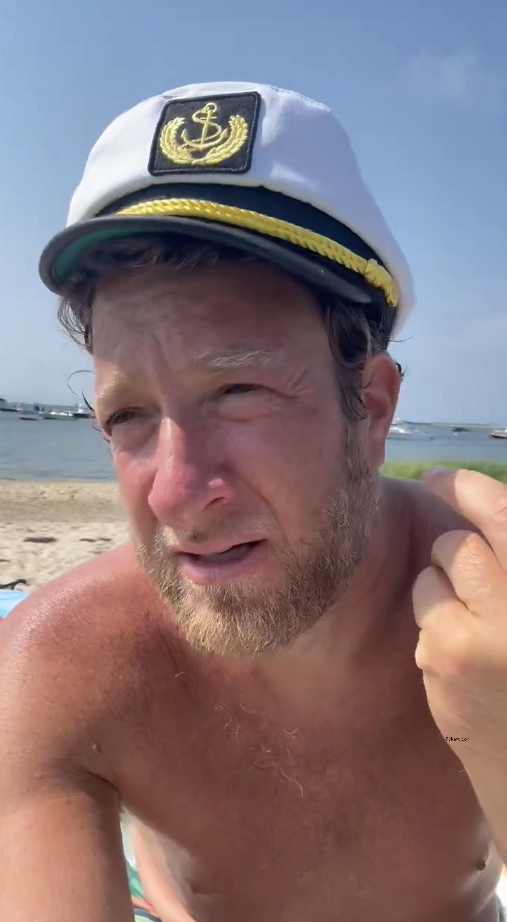 Dave Portnoy talking in a selfie video