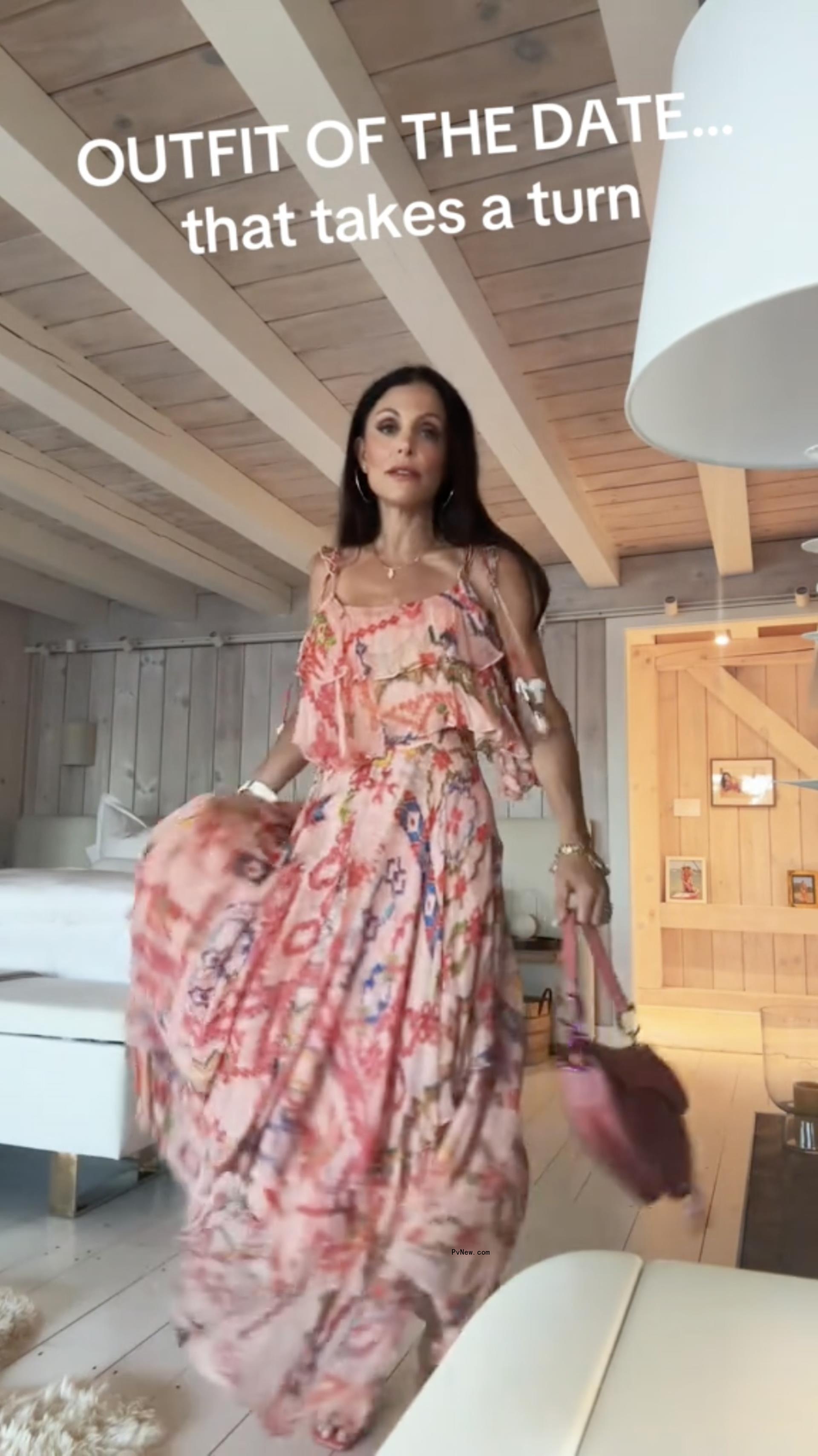 Bethenny Frankel in a TikTok video.