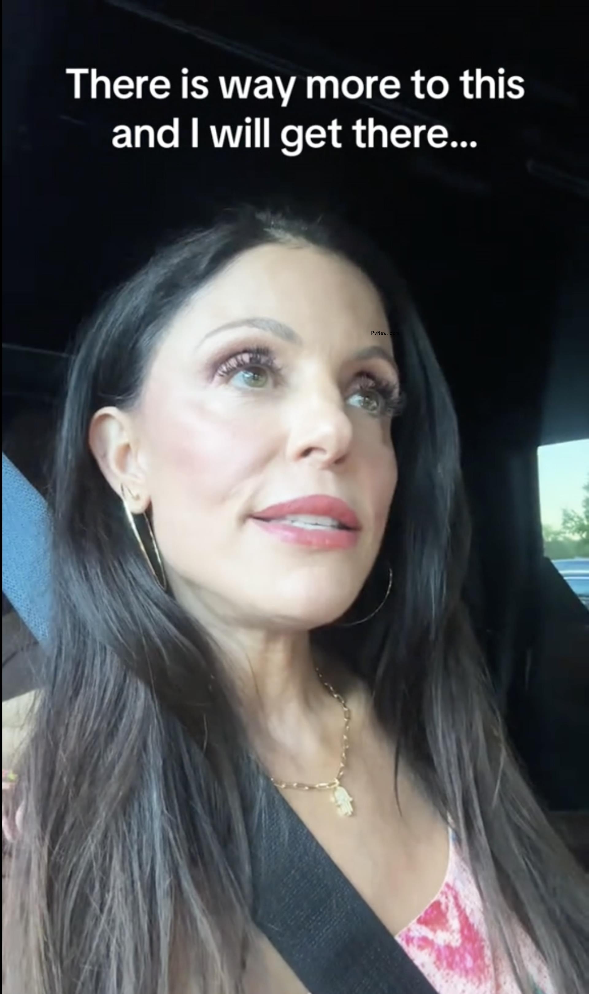 Bethenny Frankel in a TikTok video.