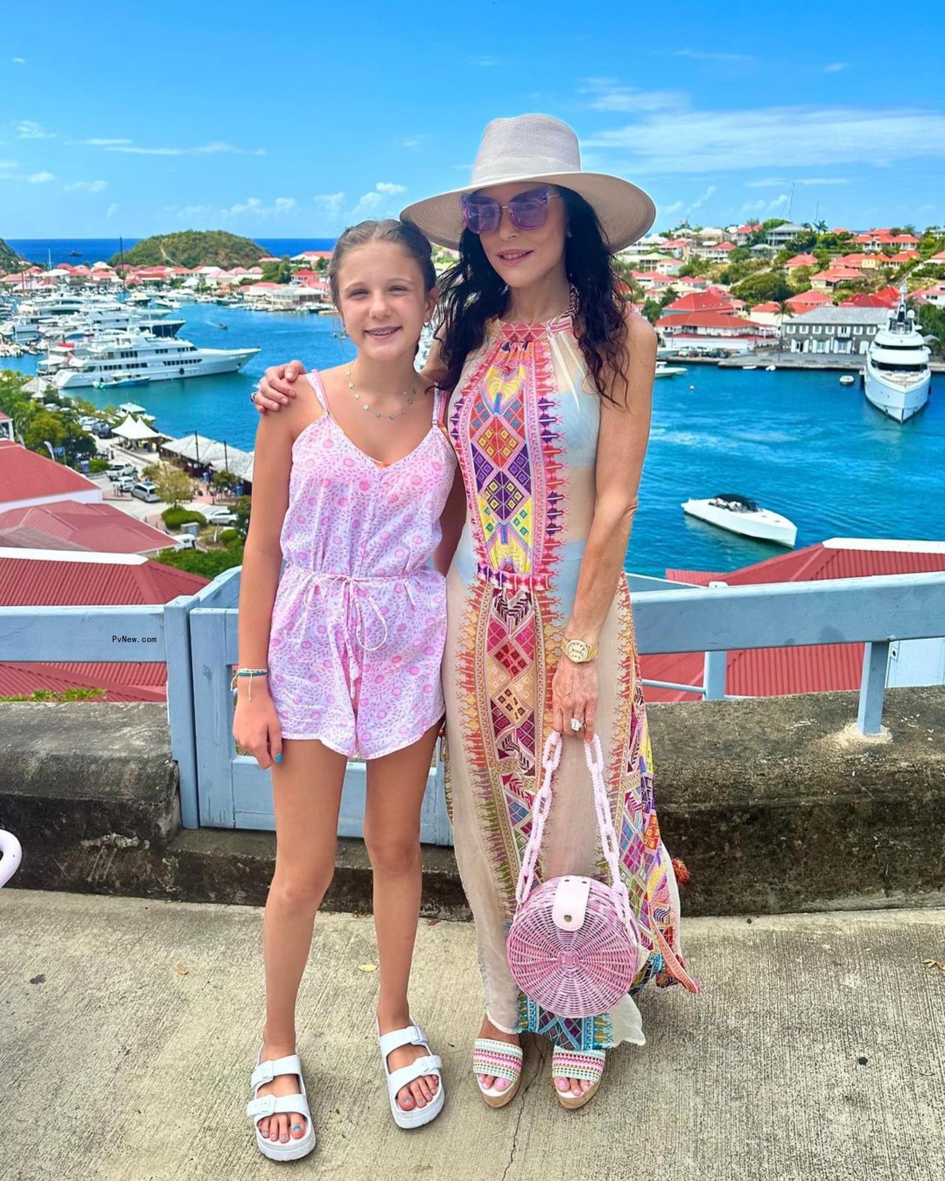 Bethenny Frankel with her daughter Bryn Hoppy.